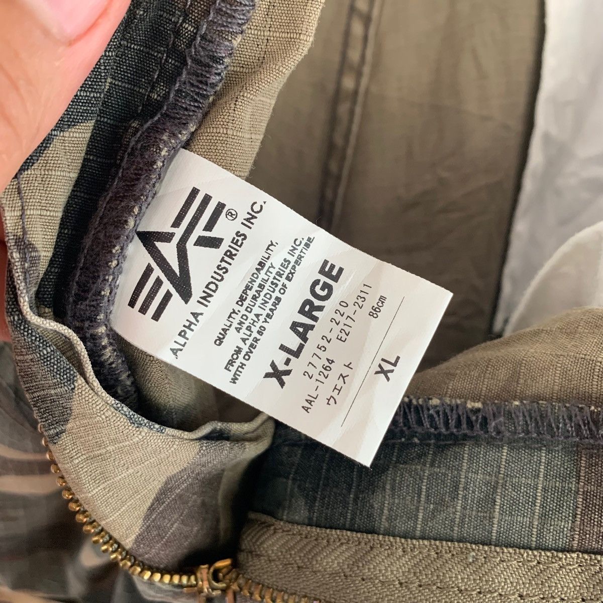 Alpha Industries Alpha Industries Military Style Camo Cargo Tactical Pant Size US 34 / EU 50 - 14 Thumbnail