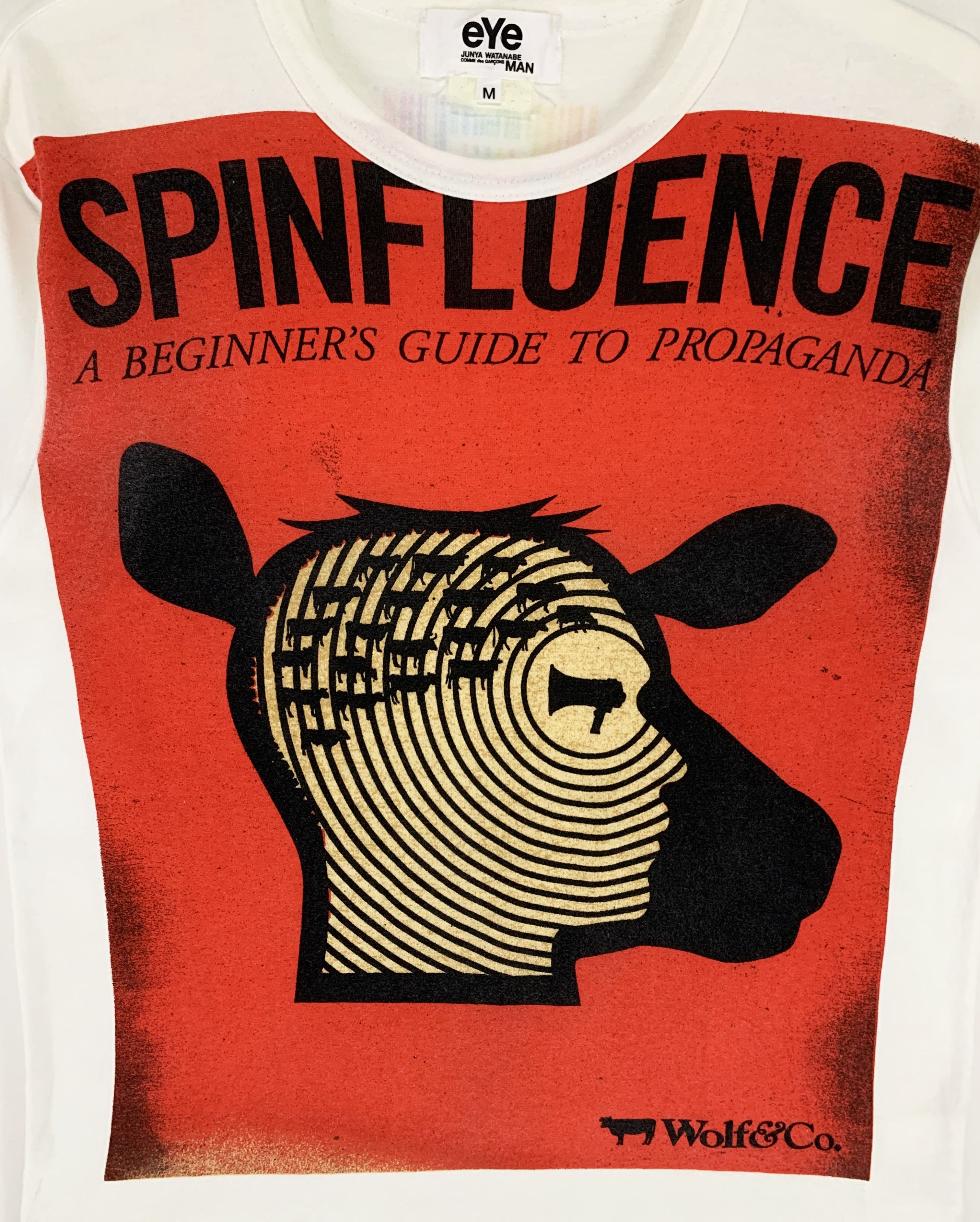 Comme des Garcons × Designer × Junya Watanabe Comme Des Garcons Spinfluence eYe Junya Watanabe tshirt Size US M / EU 48-50 / 2 - 3 Thumbnail