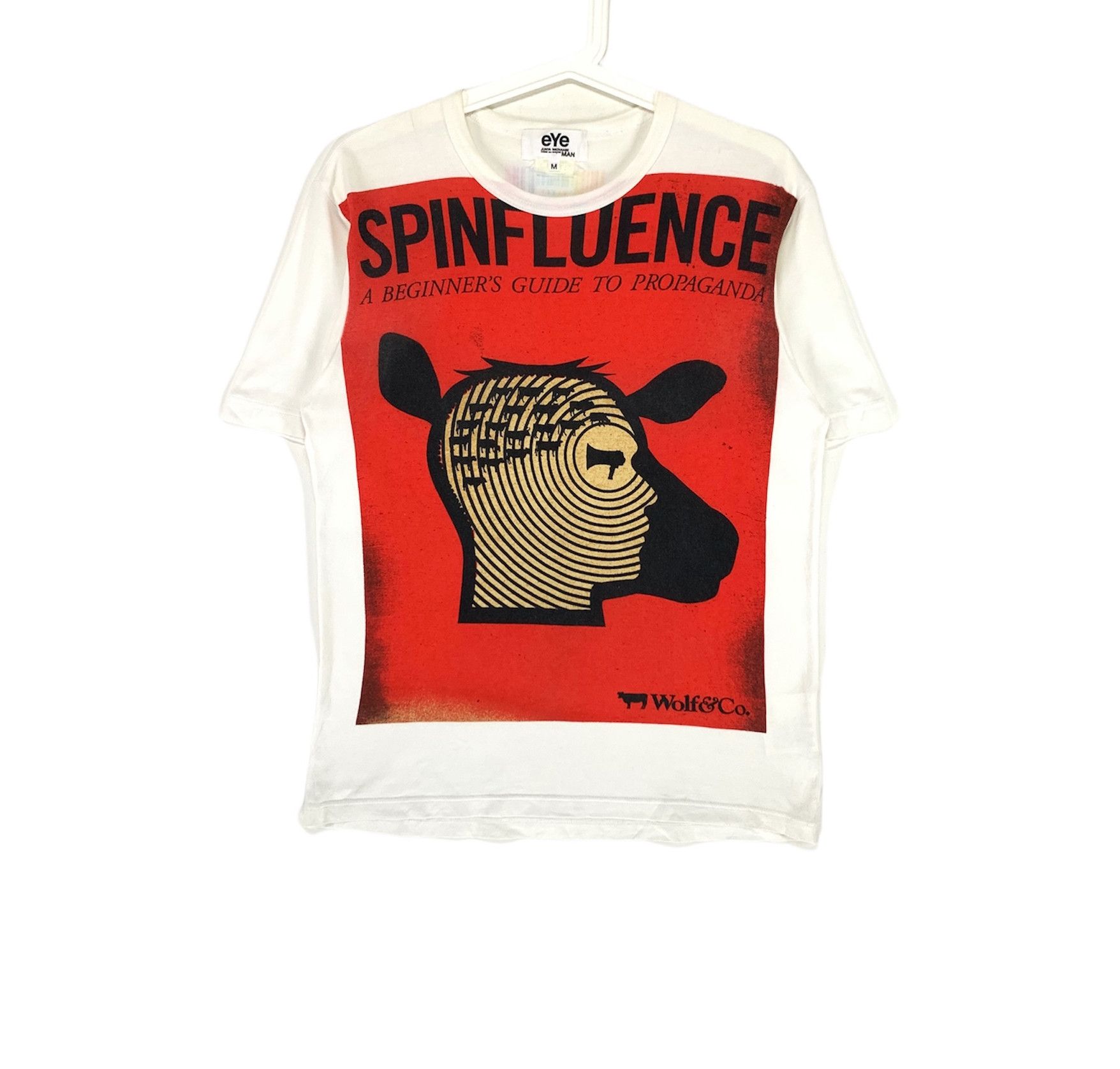 Comme des Garcons × Designer × Junya Watanabe Comme Des Garcons Spinfluence eYe Junya Watanabe tshirt Size US M / EU 48-50 / 2 - 1 Thumbnail