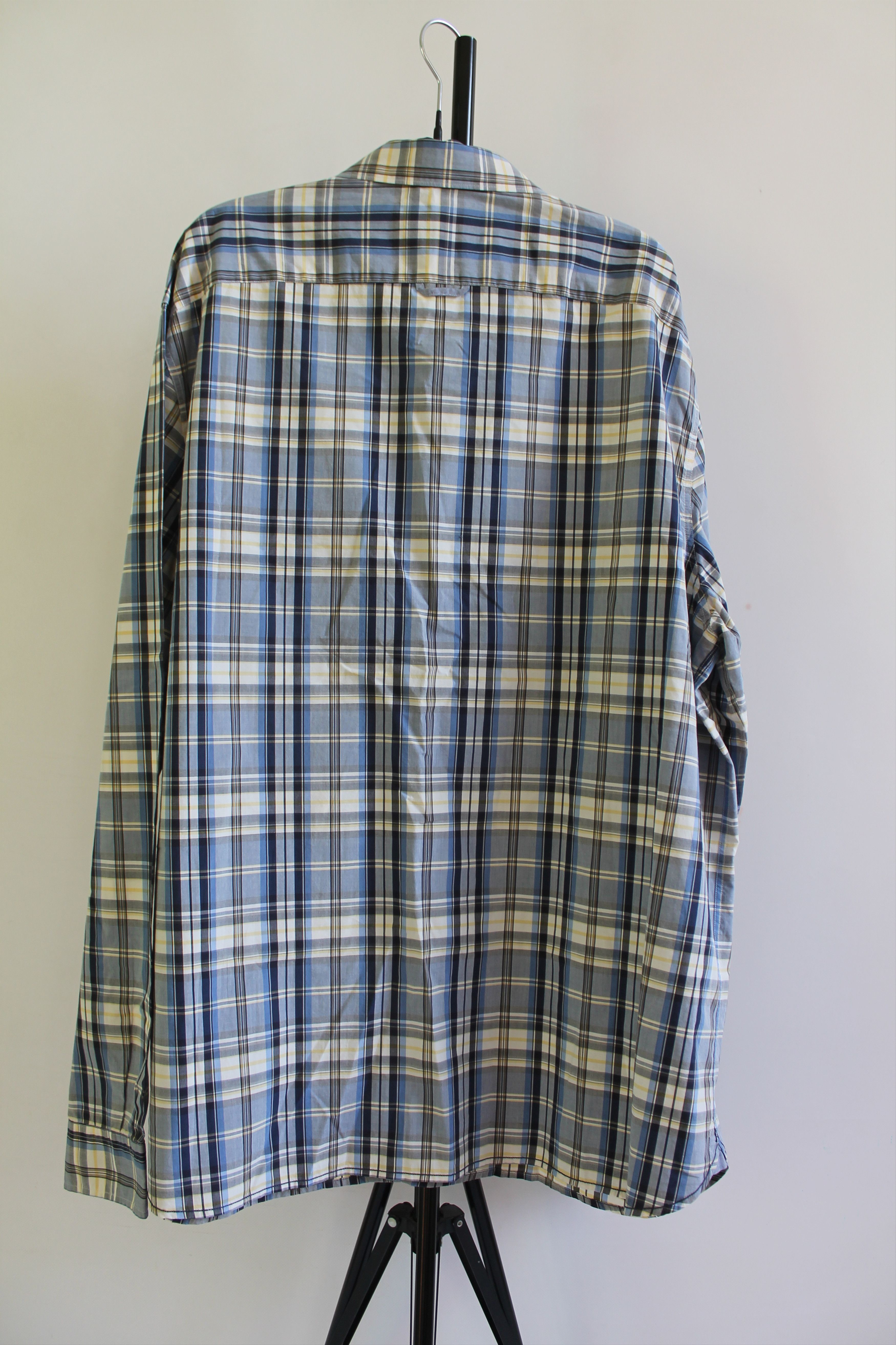 Lacoste LACOSTE vintage shirt Checkered plaid cotton casual XXL Size US XXL / EU 58 / 5 - 8 Thumbnail
