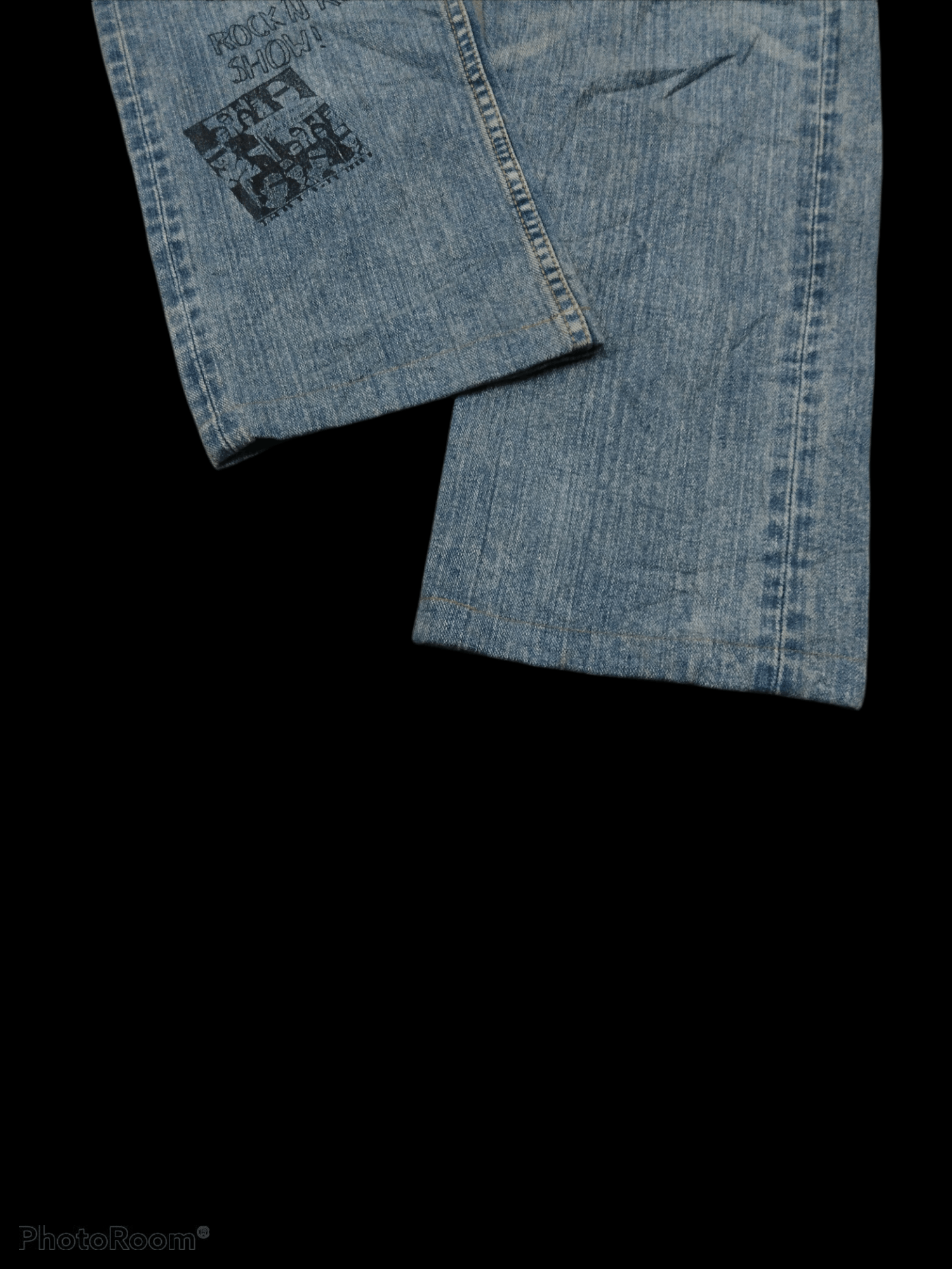 Japanese Brand × Seditionaries DISTRESSED SEDITIONARIES ART PRINTED PACTHWORK DENIM PANTS Size US 32 / EU 48 - 6 Thumbnail