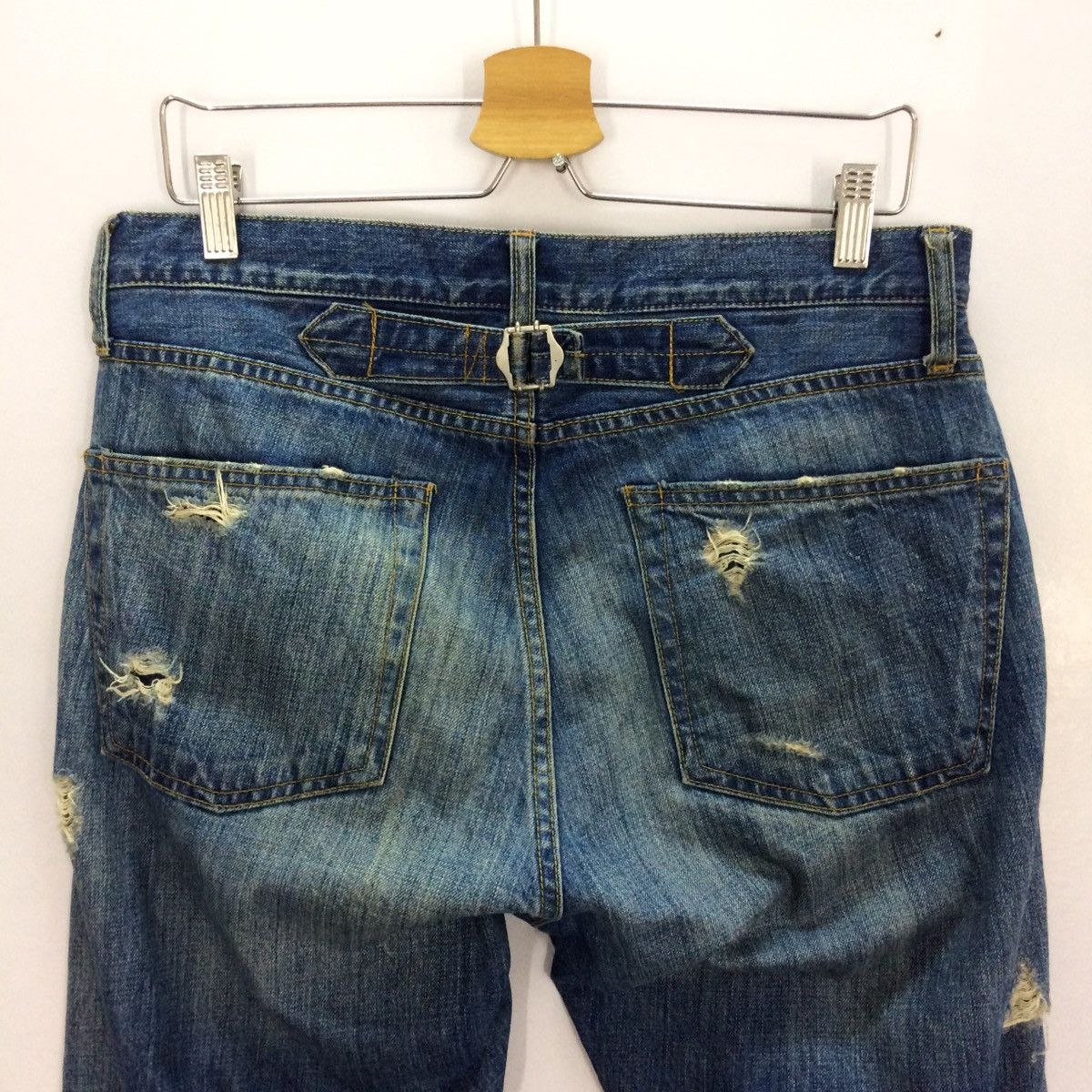 Japanese Brand × Journal Standard Journal Standard distressed design patchwork jeans pant Size US 30 / EU 46 - 8 Thumbnail