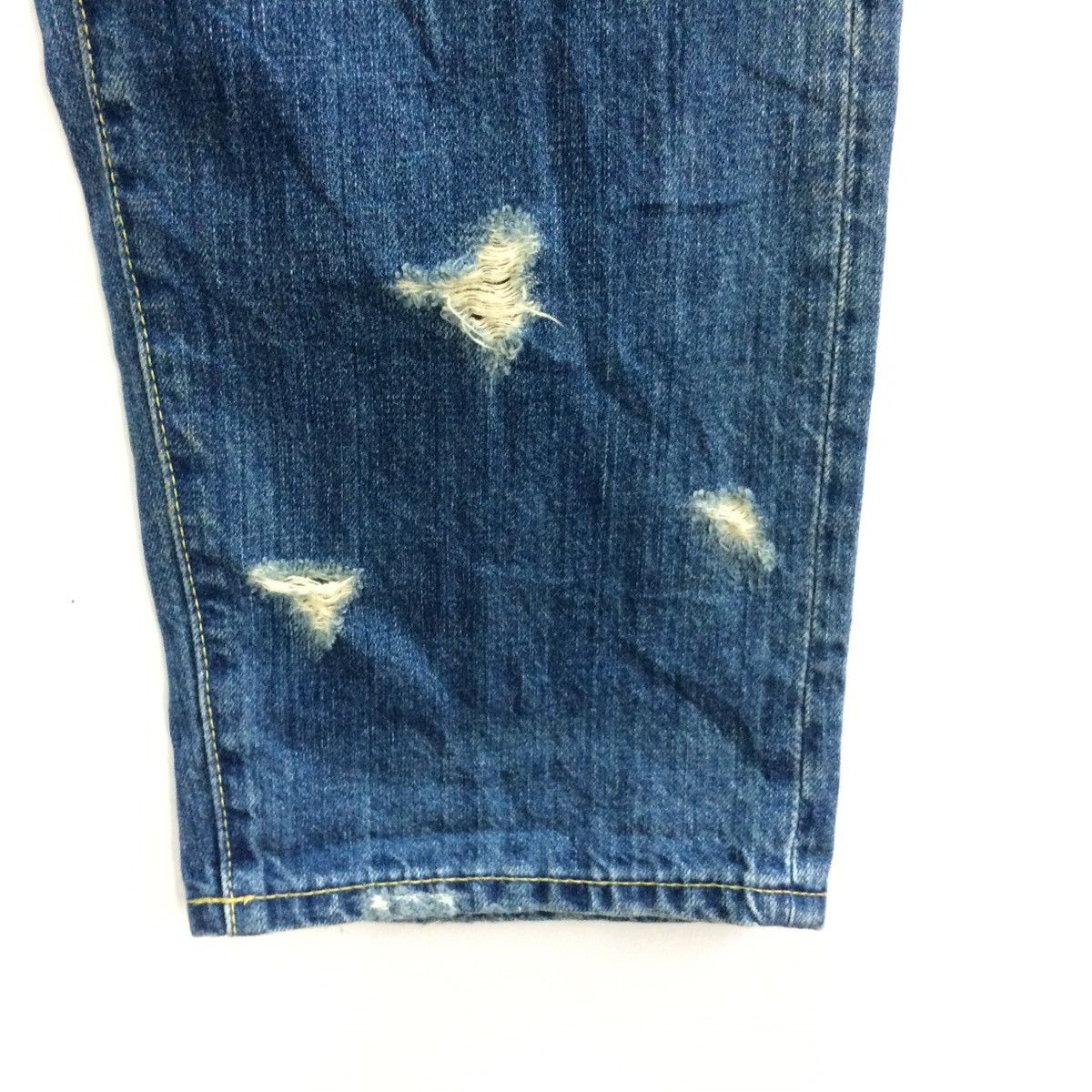 Japanese Brand × Journal Standard Journal Standard distressed design patchwork jeans pant Size US 30 / EU 46 - 6 Thumbnail