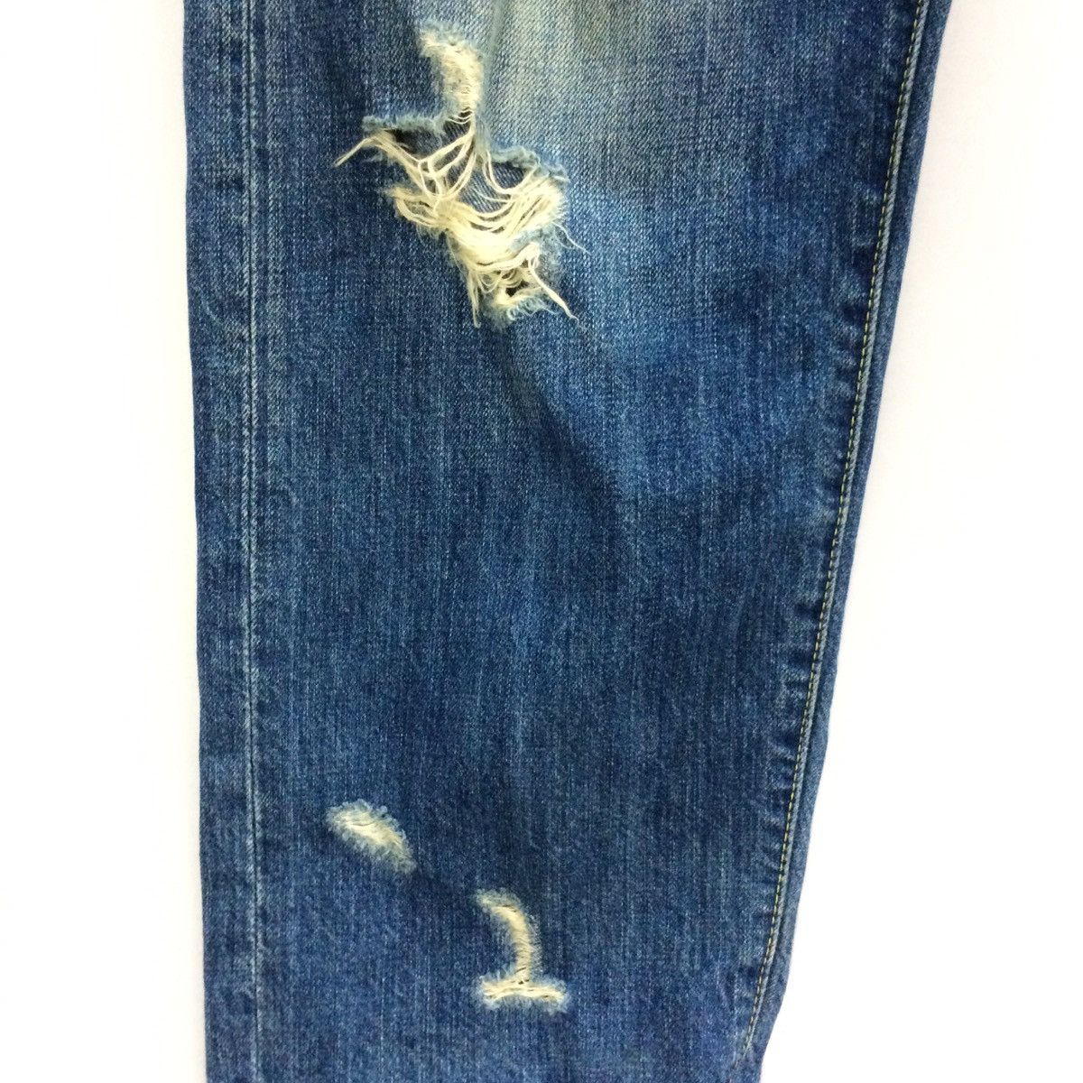 Japanese Brand × Journal Standard Journal Standard distressed design patchwork jeans pant Size US 30 / EU 46 - 4 Thumbnail