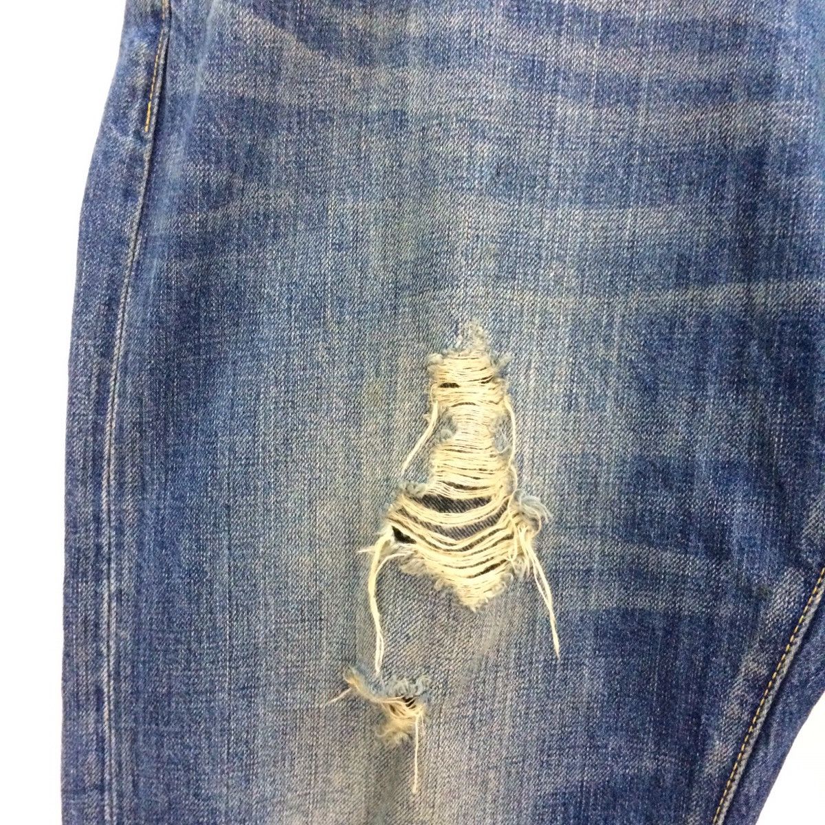 Japanese Brand × Journal Standard Journal Standard distressed design patchwork jeans pant Size US 30 / EU 46 - 3 Thumbnail