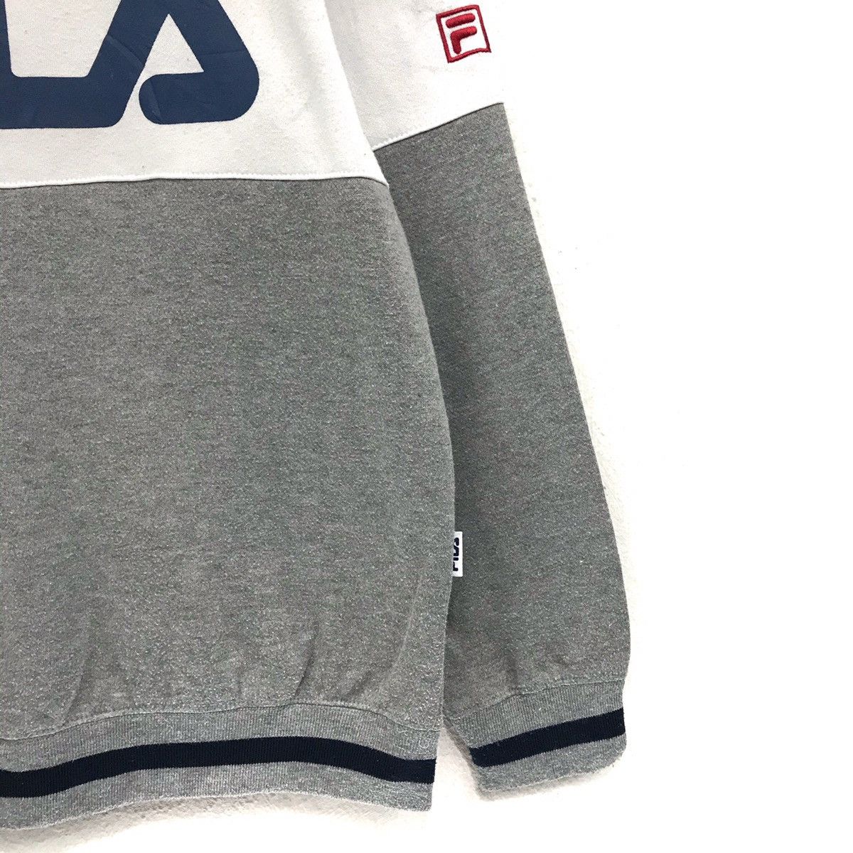 Fila × Japanese Brand FILA Sweatshirt Crewneck FILA Pullover Colour Blog Size US M / EU 48-50 / 2 - 5 Thumbnail