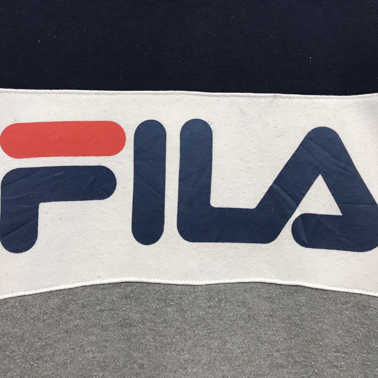Fila × Japanese Brand FILA Sweatshirt Crewneck FILA Pullover Colour Blog Size US M / EU 48-50 / 2 - 2 Thumbnail