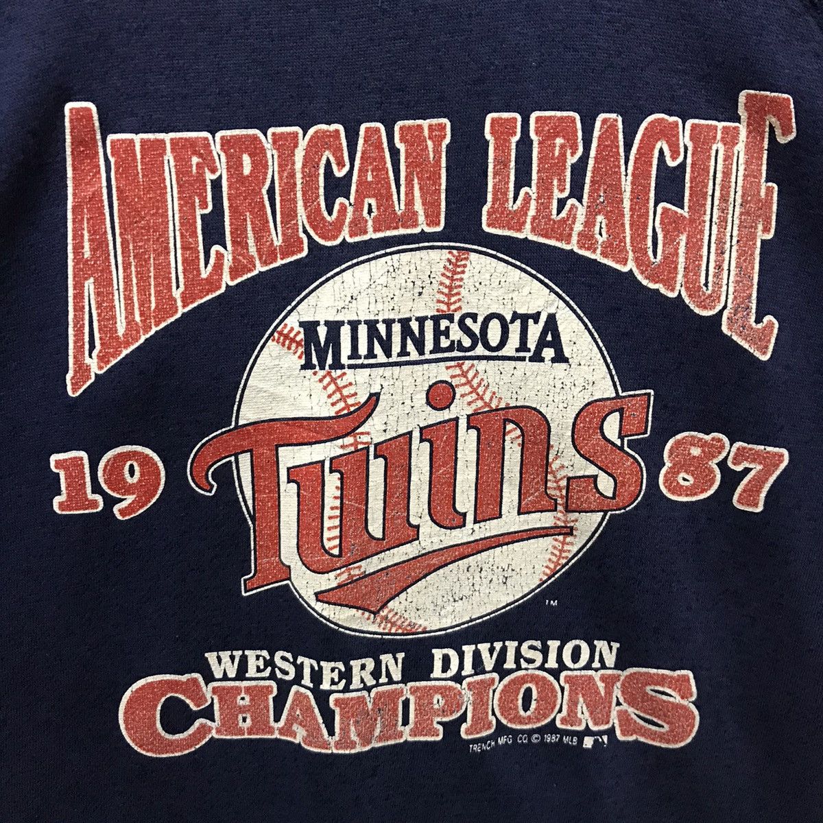 MLB × Sports Specialties × USA Olympics Vintage Minnesota Twins 1987 American League Sweatshirt Size US M / EU 48-50 / 2 - 5 Thumbnail