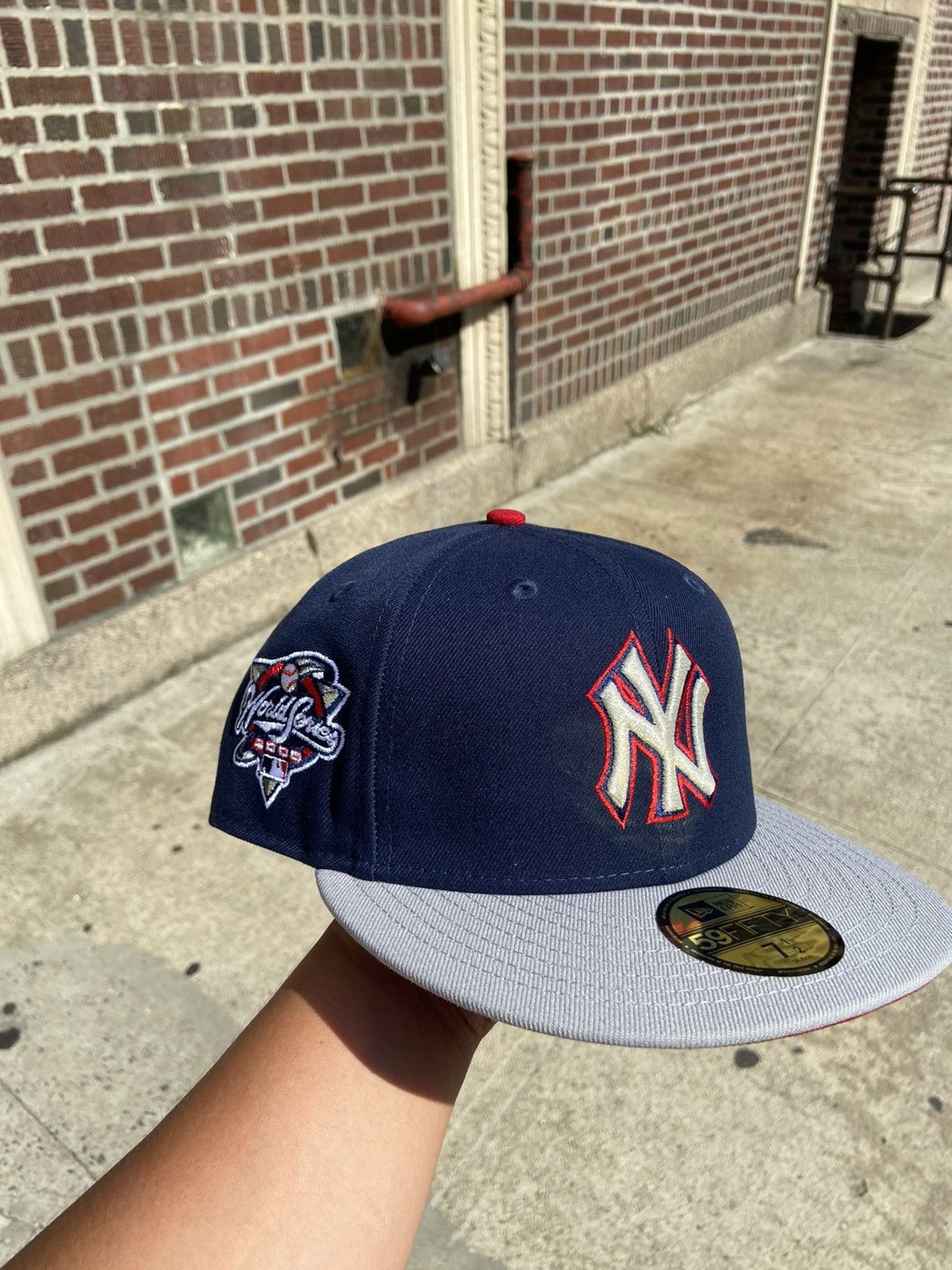 Hat Club × MLB × New Era 7 1/2 New York Yankees Cool Fashion 2 Tone UV Red Hat Club Size ONE SIZE - 1 Thumbnail