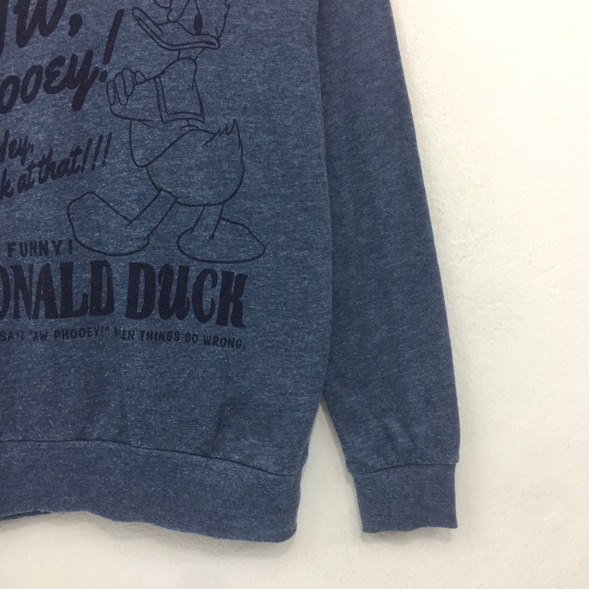 Cartoon Network × Disney × Vintage DonaldDuck Sweatshirt Crewneck Big Logo Spellout Donal Duck Size US XS / EU 42 / 0 - 4 Thumbnail