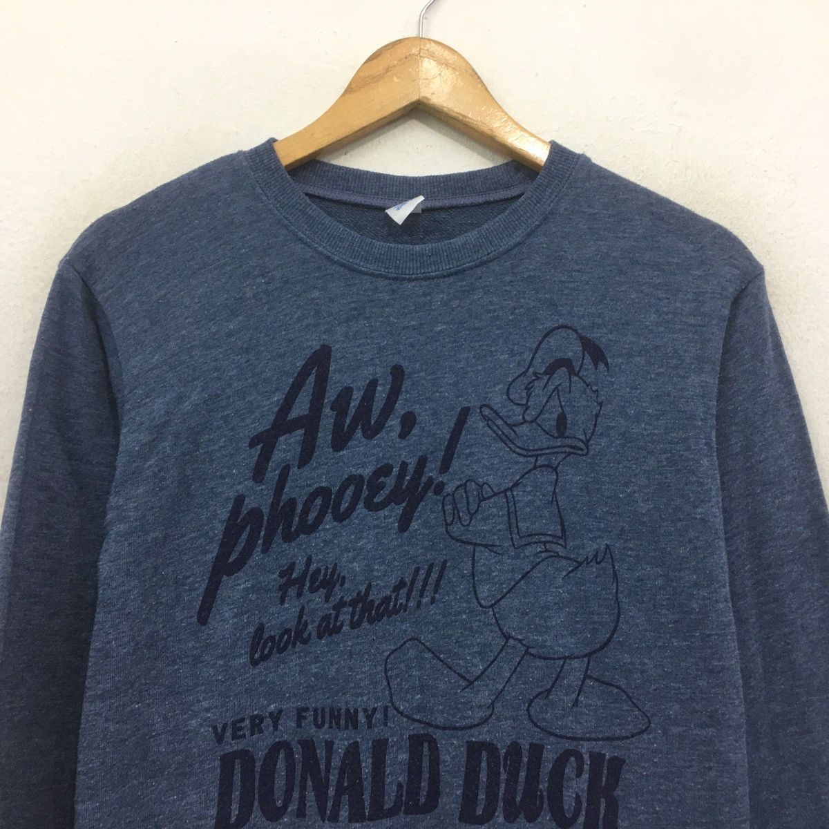Cartoon Network × Disney × Vintage DonaldDuck Sweatshirt Crewneck Big Logo Spellout Donal Duck Size US XS / EU 42 / 0 - 3 Thumbnail
