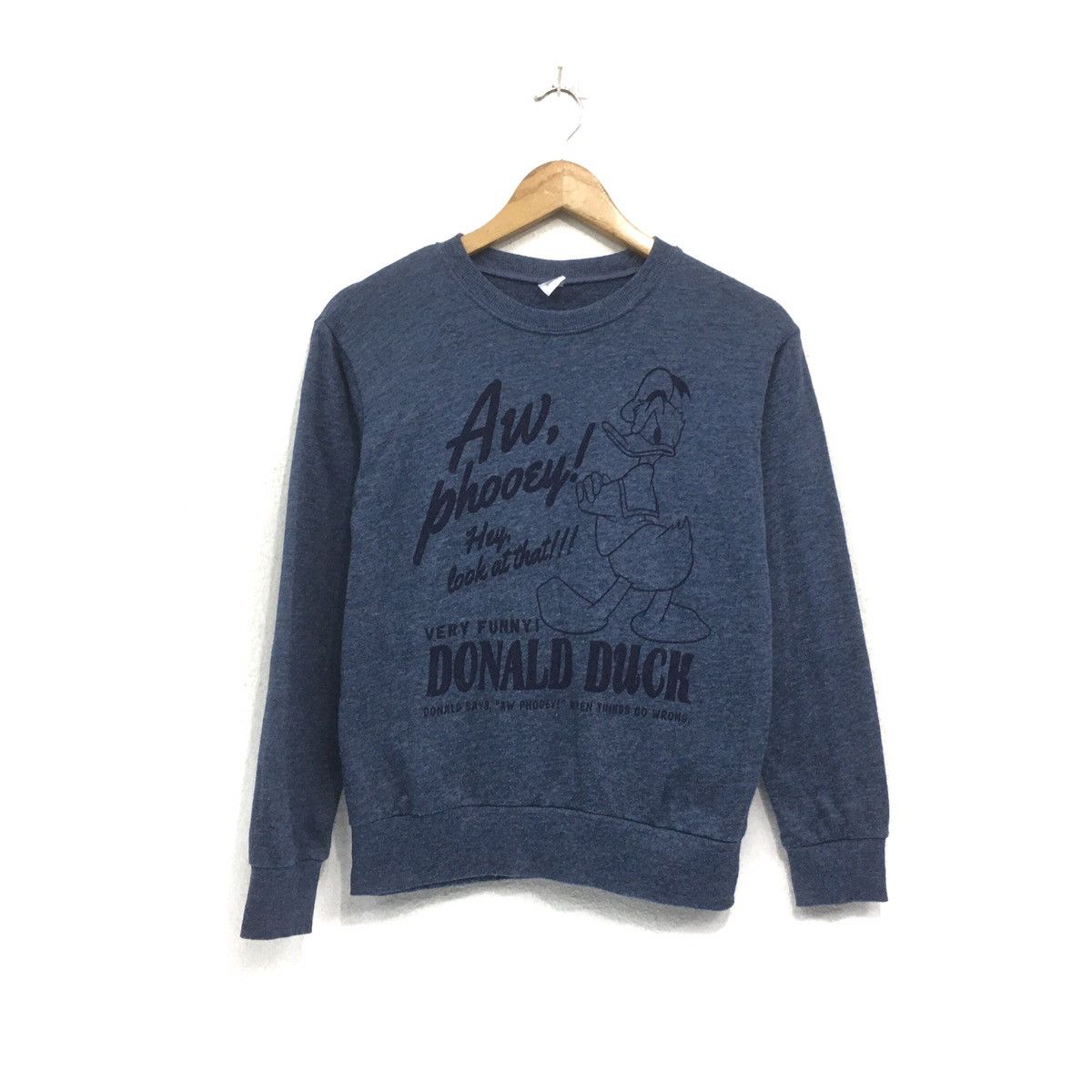 Cartoon Network × Disney × Vintage DonaldDuck Sweatshirt Crewneck Big Logo Spellout Donal Duck Size US XS / EU 42 / 0 - 1 Thumbnail