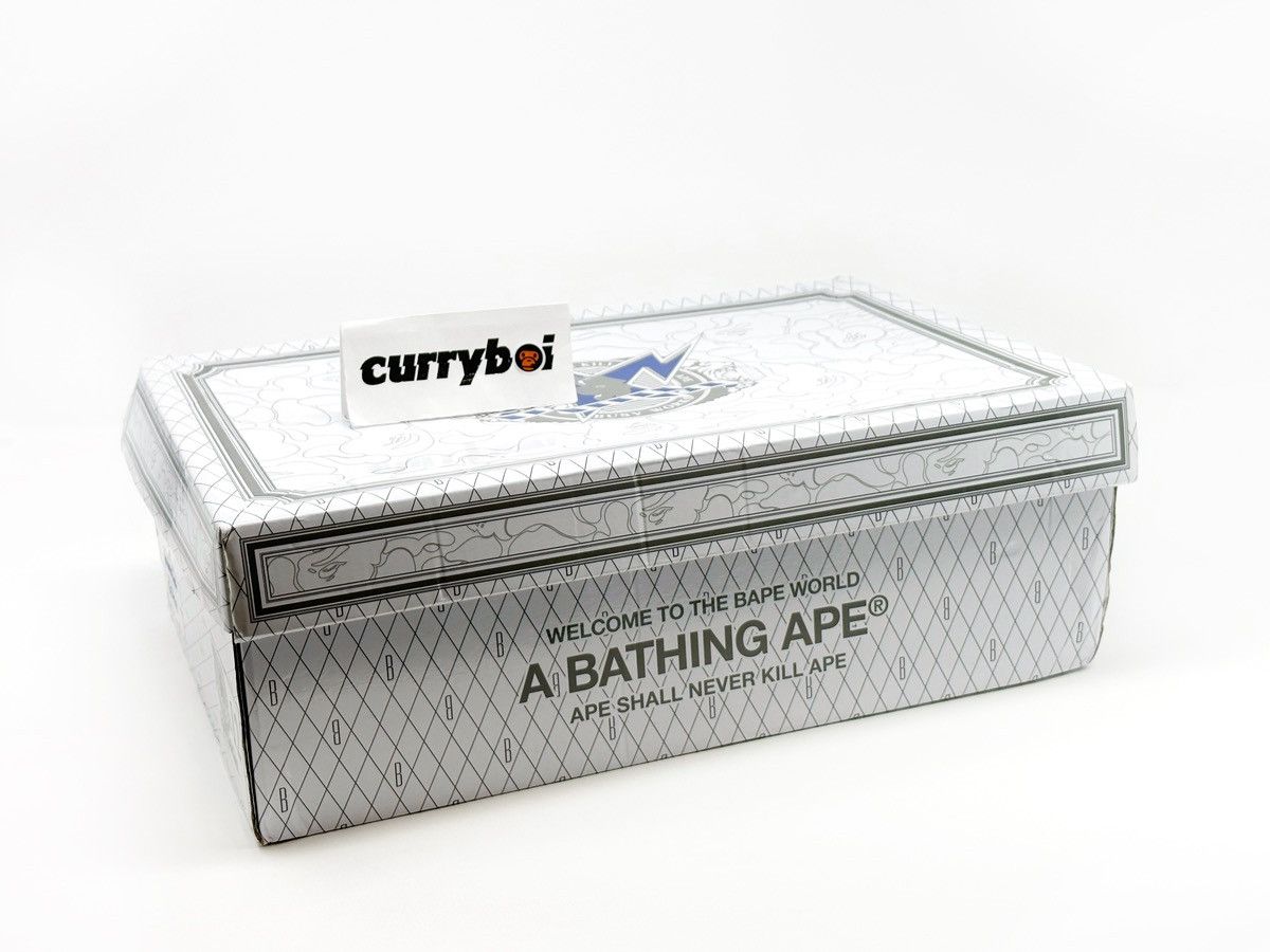 Bape A Bathing Ape Bape Sta Low M2 20th Anniversary Patent Green Size US 12 / EU 45 - 3 Thumbnail