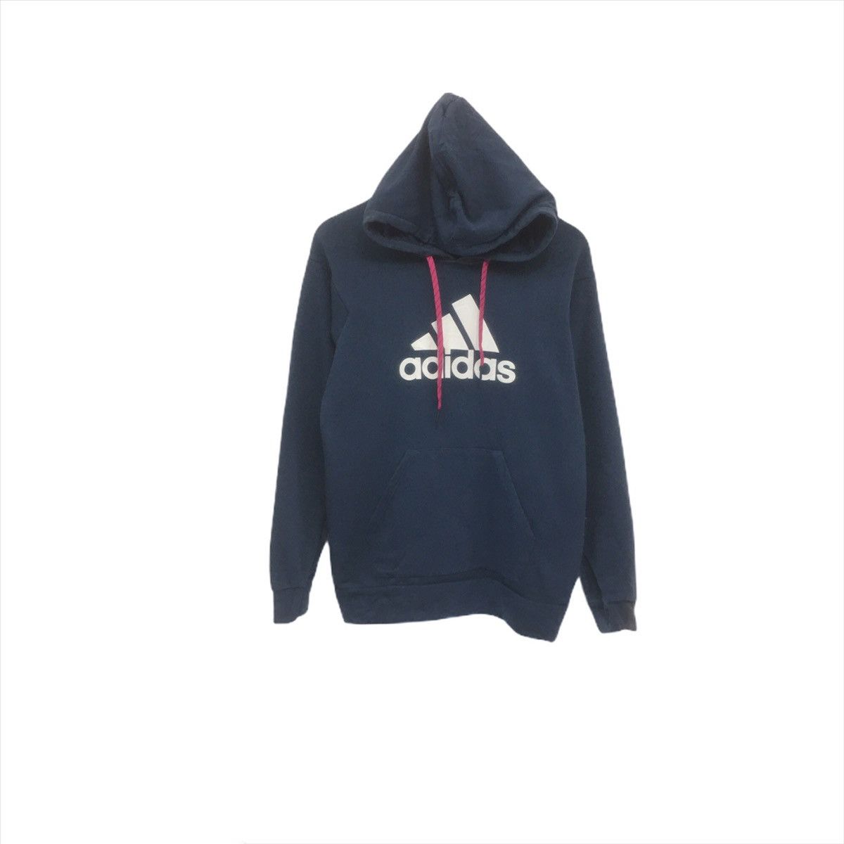 Adidas × Vintage Vintage Adidas Hoodie Sweatshirt Big Logo Adidas Size US M / EU 48-50 / 2 - 1 Thumbnail