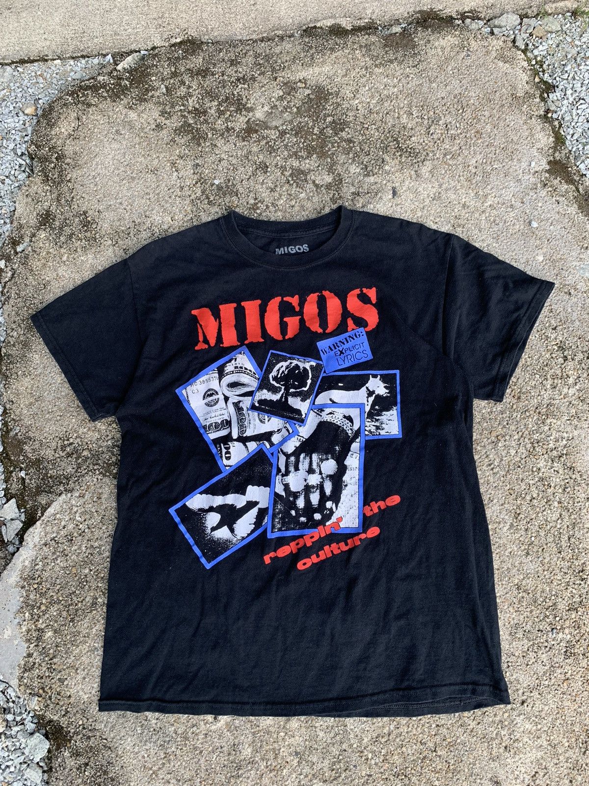 Vintage Y2K Migos Reppin The Culture Tshirt