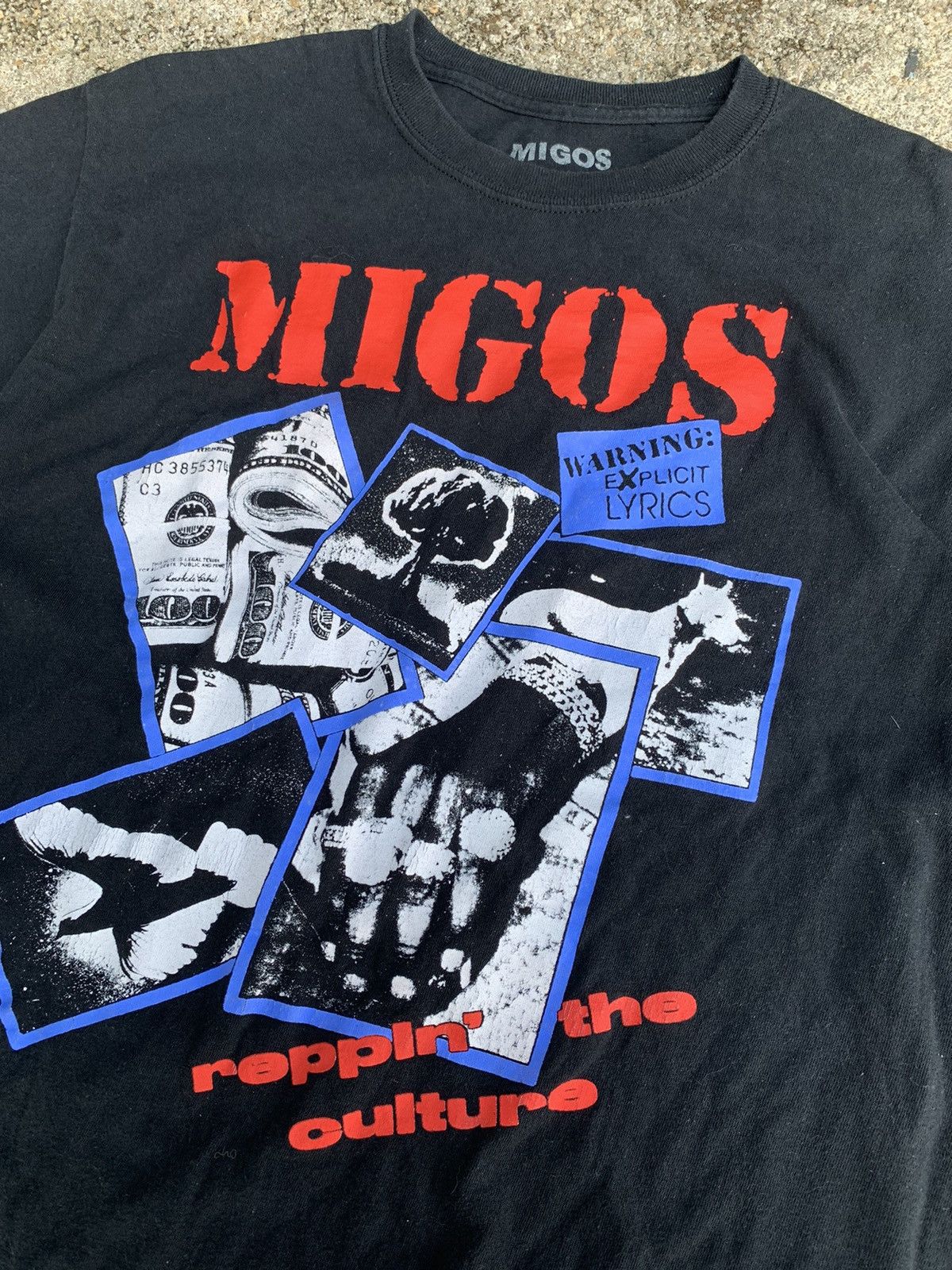 Migos Vintage Y2K Migos Reppin The Culture Tshirt Size US M / EU 48-50 / 2 - 2 Thumbnail
