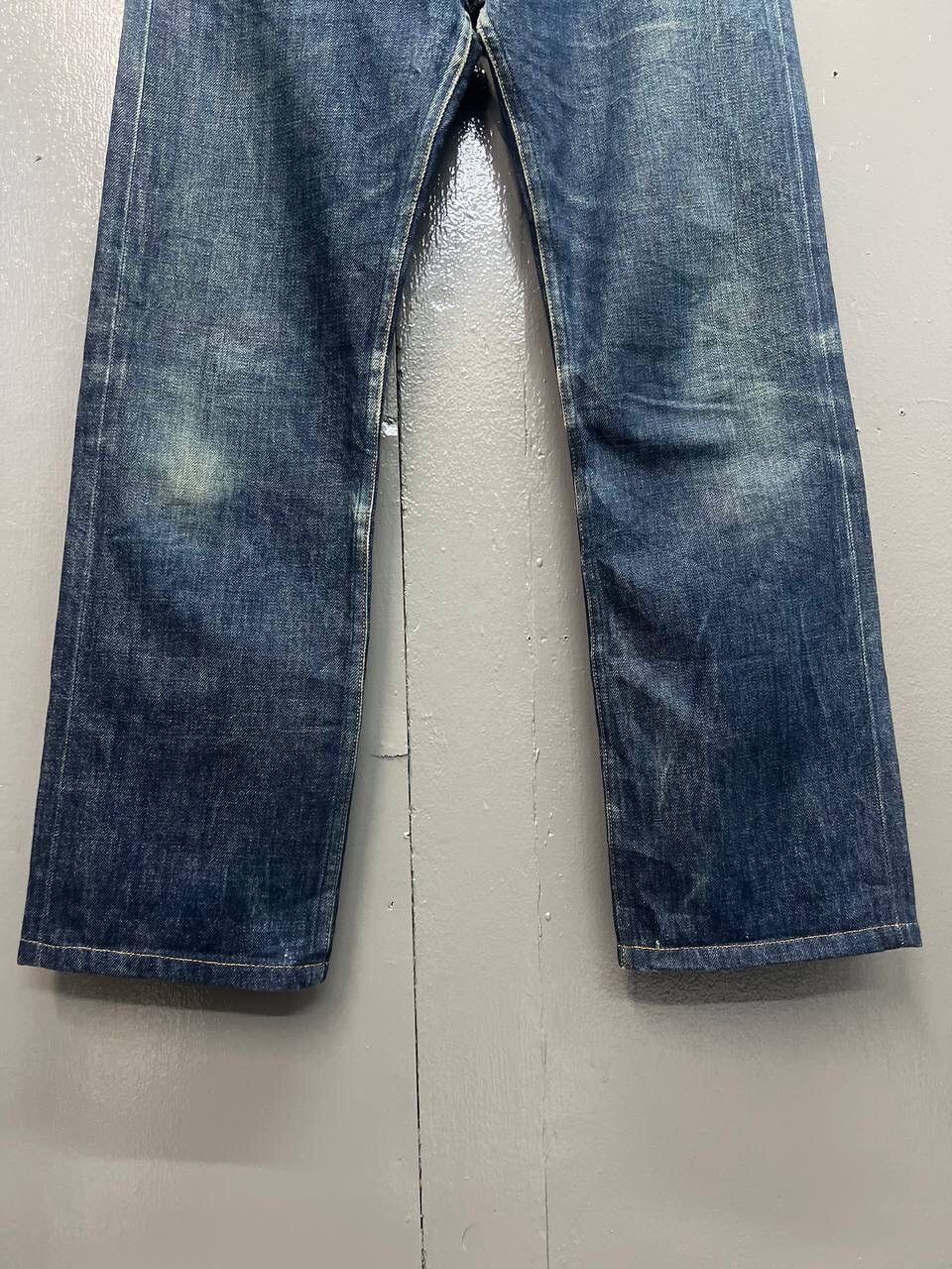 A.P.C. VINTAGE APC SELVEDGE DENIM JEANS Size US 32 / EU 48 - 7 Thumbnail