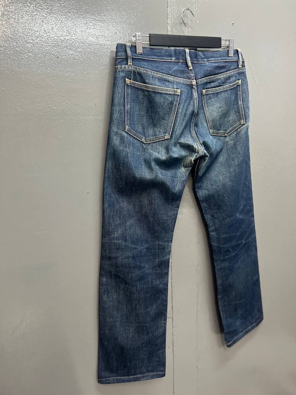 A.P.C. VINTAGE APC SELVEDGE DENIM JEANS Size US 32 / EU 48 - 10 Thumbnail