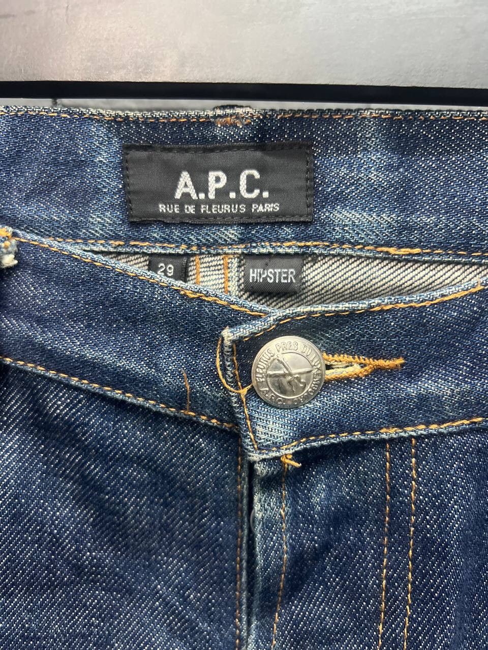 A.P.C. VINTAGE APC SELVEDGE DENIM JEANS Size US 32 / EU 48 - 8 Thumbnail