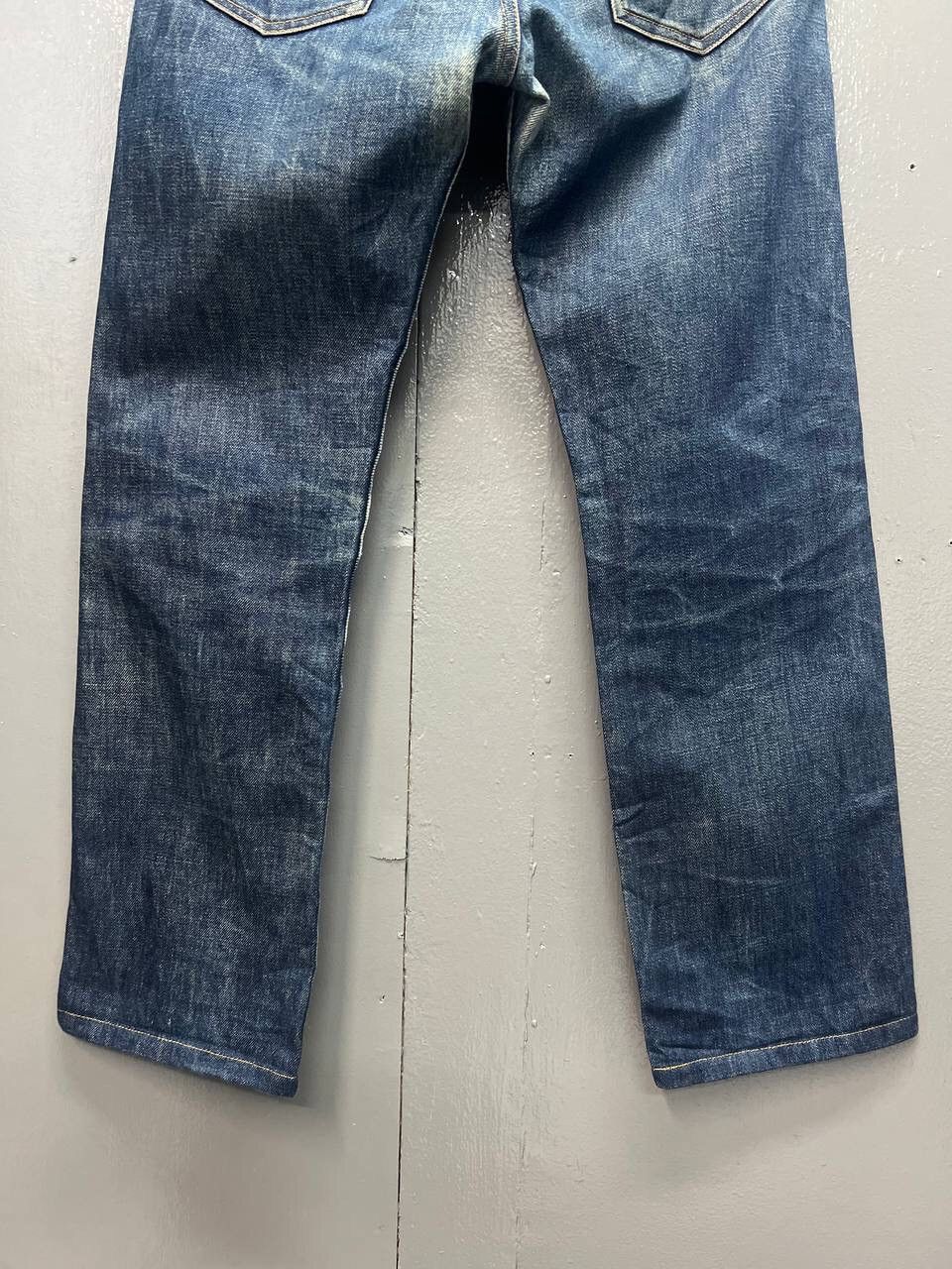 A.P.C. VINTAGE APC SELVEDGE DENIM JEANS Size US 32 / EU 48 - 13 Thumbnail