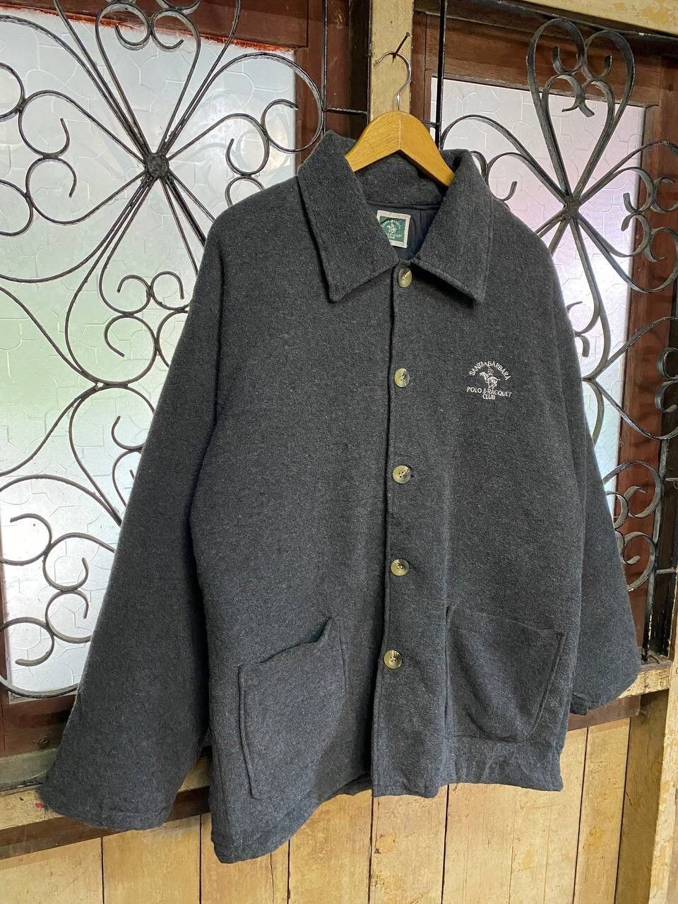 Beverly Hills Polo Club SANTA BARBARA WOOL LONG COAT Size US L / EU 52-54 / 3 - 5 Thumbnail