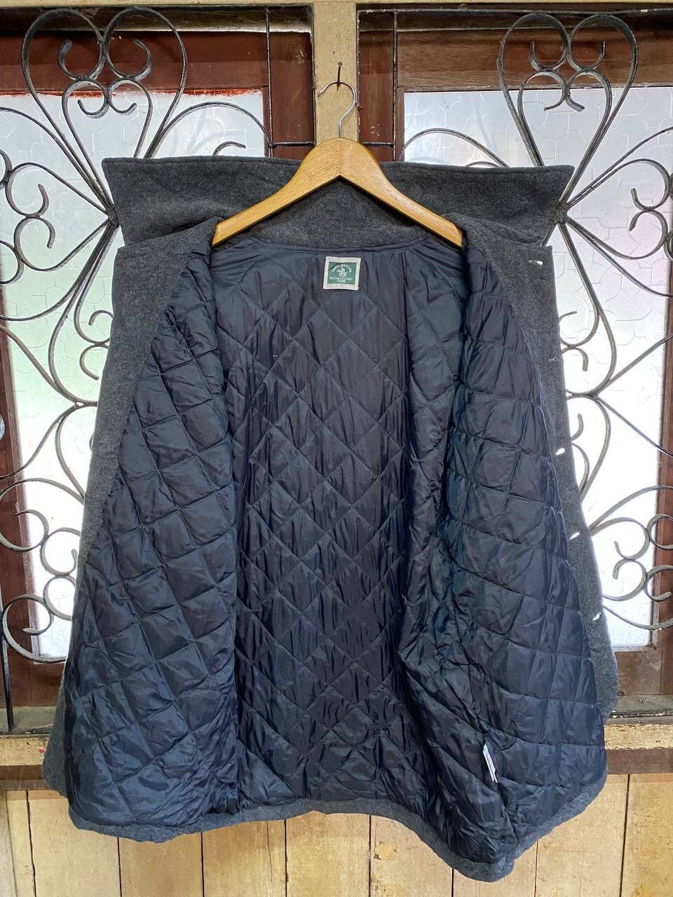 Beverly Hills Polo Club SANTA BARBARA WOOL LONG COAT Size US L / EU 52-54 / 3 - 8 Thumbnail