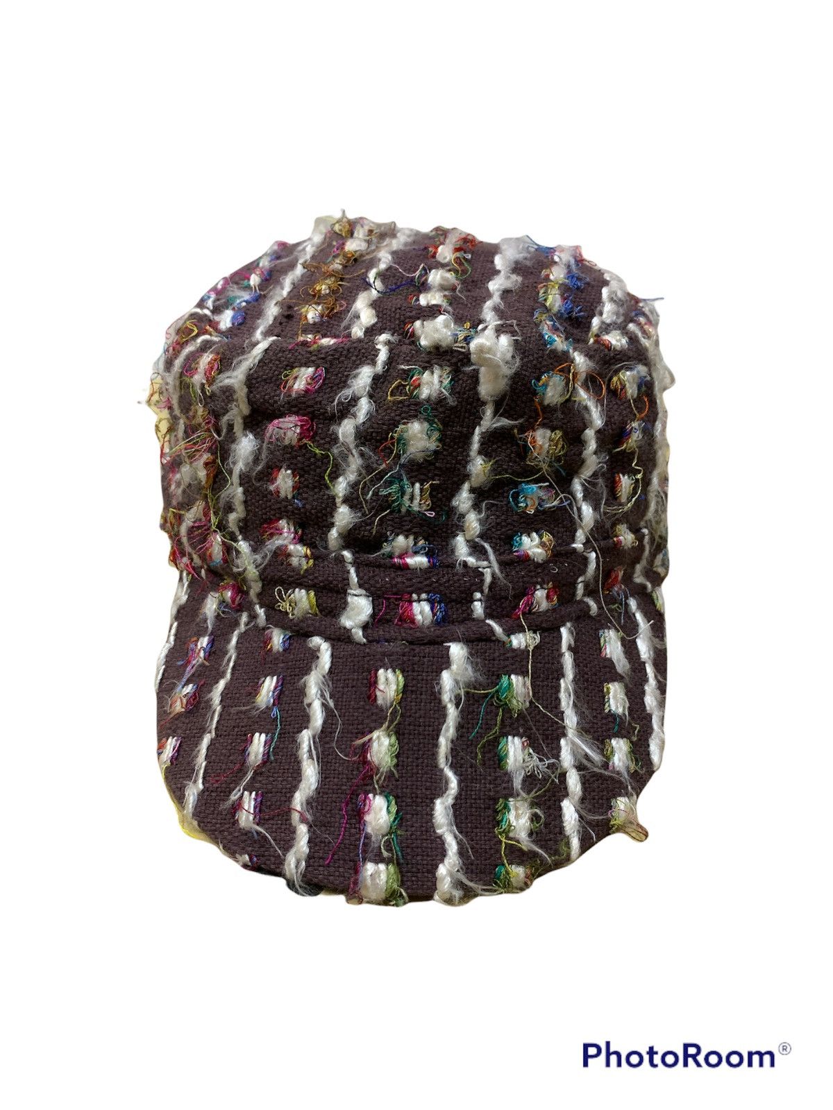 Japanese Brand GLOBAL GROOVE SASHIKO STITCHES PAINTER CAP SIZE 60 Size ONE SIZE - 2 Thumbnail