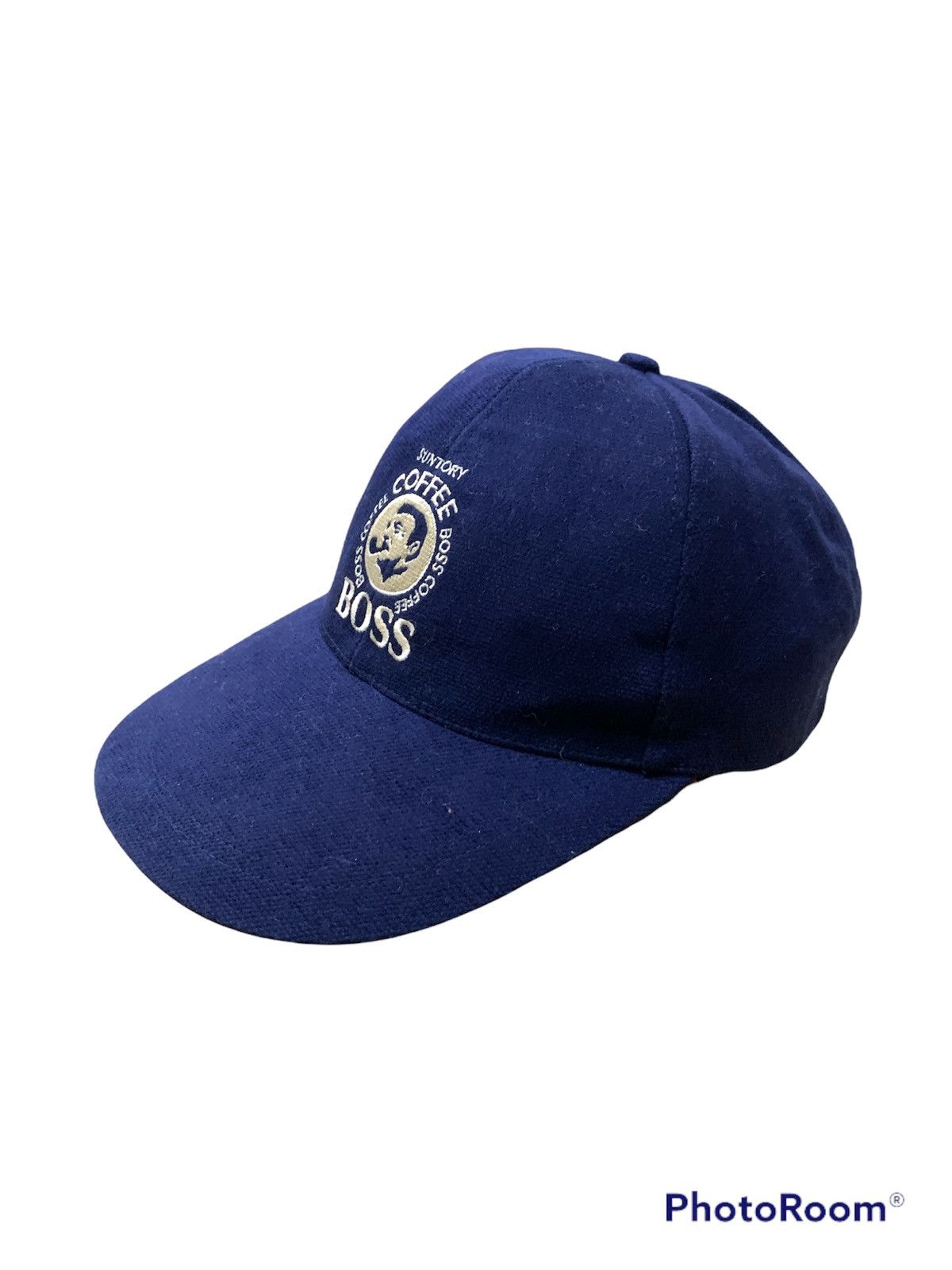 Japanese Brand VTG SUNTORY BOSS COFFEE BASEBALL CAP Size ONE SIZE - 2 Thumbnail