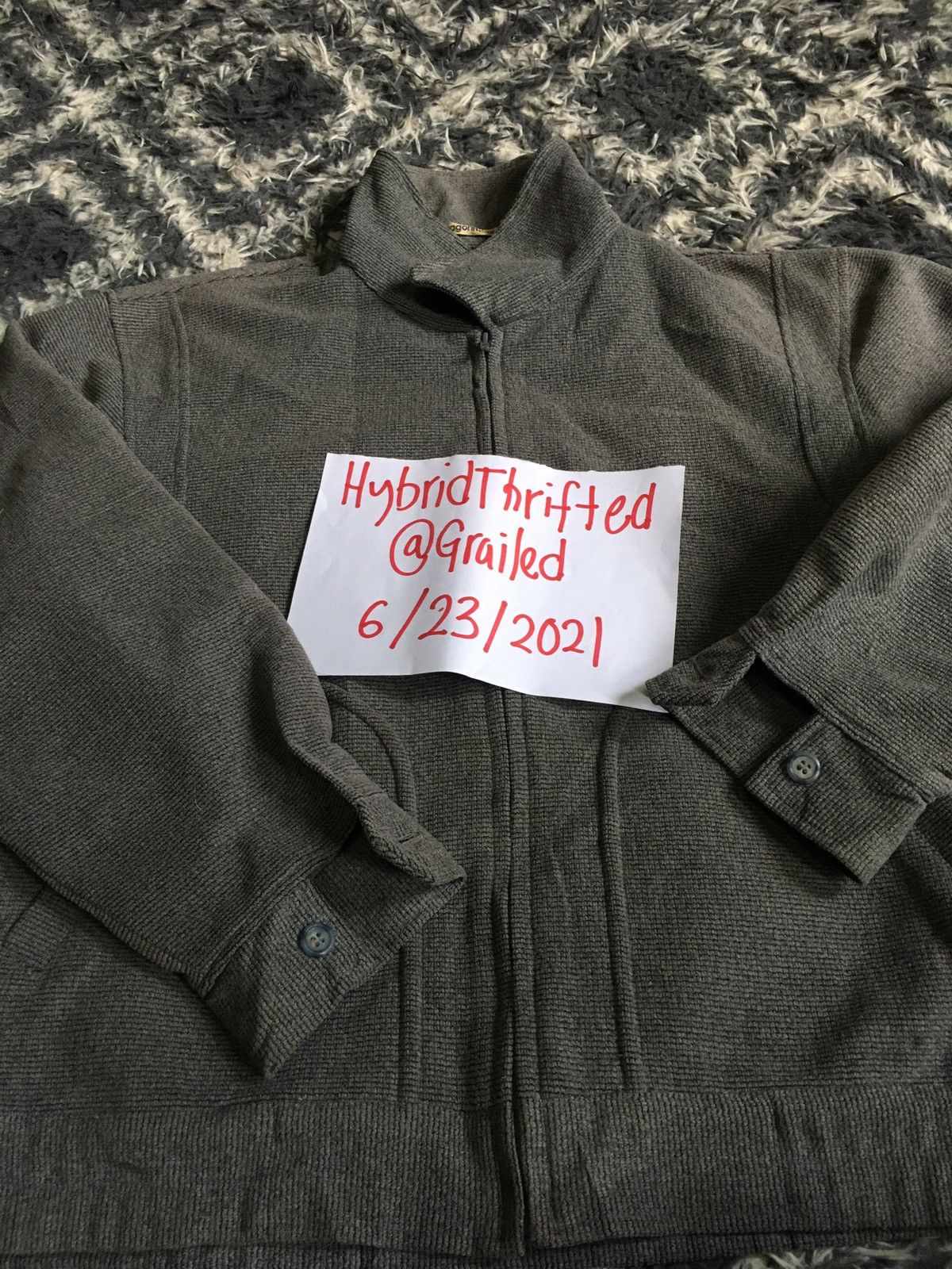 Japanese Brand Dragonmore Wool Zip-up Jacket Size US M / EU 48-50 / 2 - 11 Thumbnail