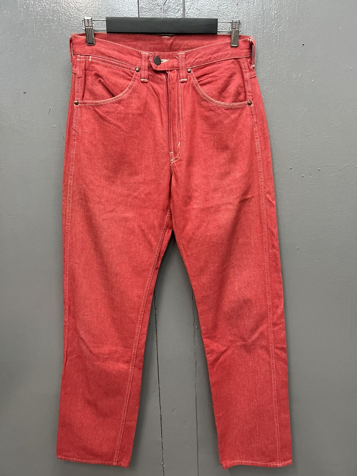 image of Nepenthes New York x Vintagenepenthes Hoggs Pants Size30 in Red, Men's