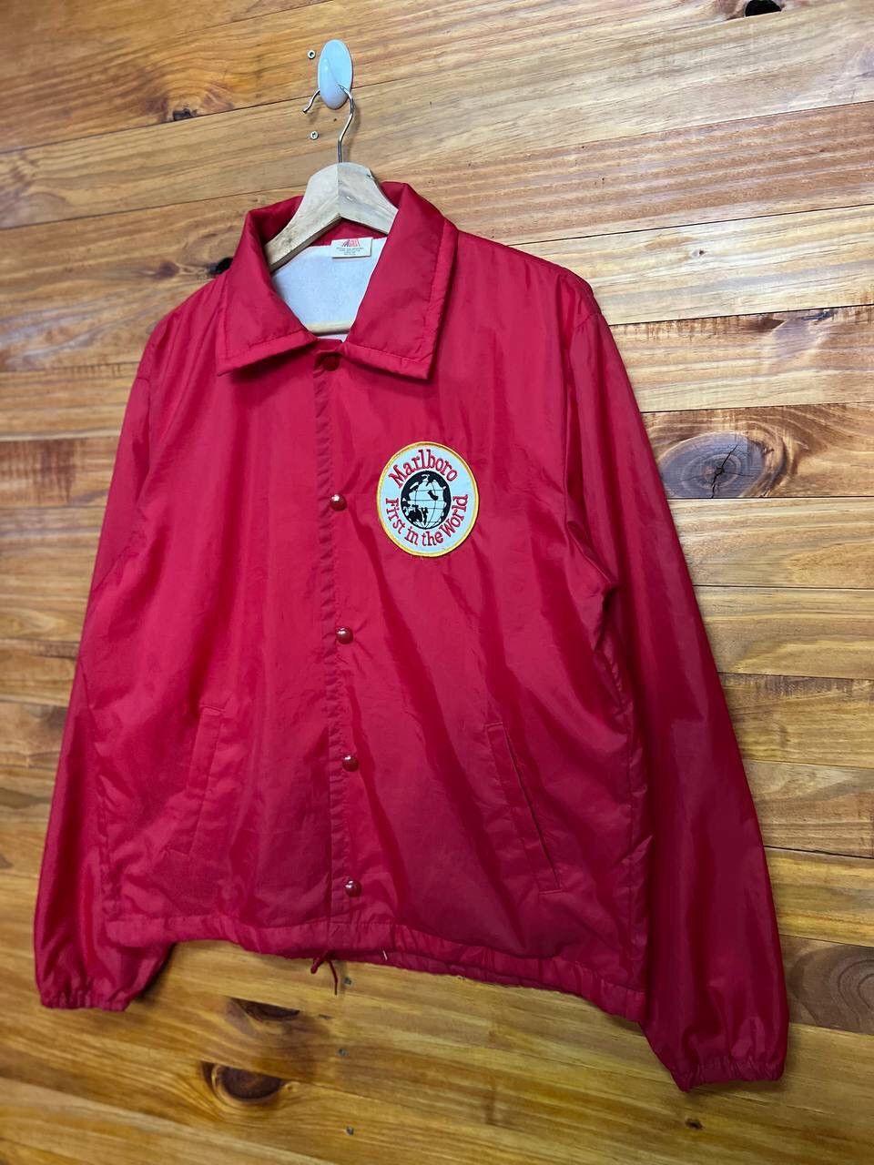 Marlboro VINTAGE MARLBORO NYLON COACH JACKET Size US M / EU 48-50 / 2 - 3 Thumbnail