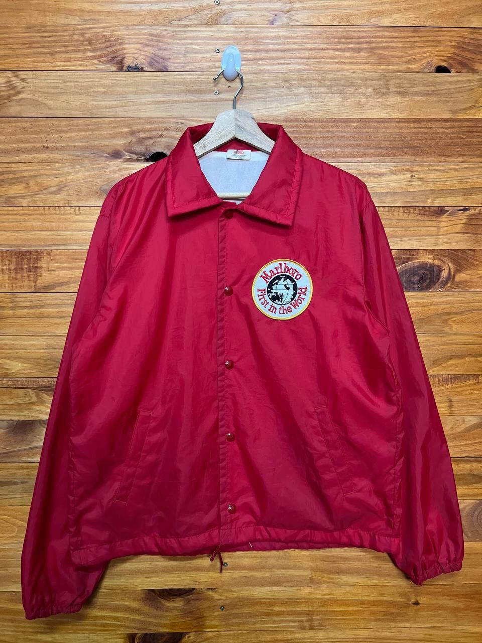 Marlboro VINTAGE MARLBORO NYLON COACH JACKET Size US M / EU 48-50 / 2 - 1 Thumbnail