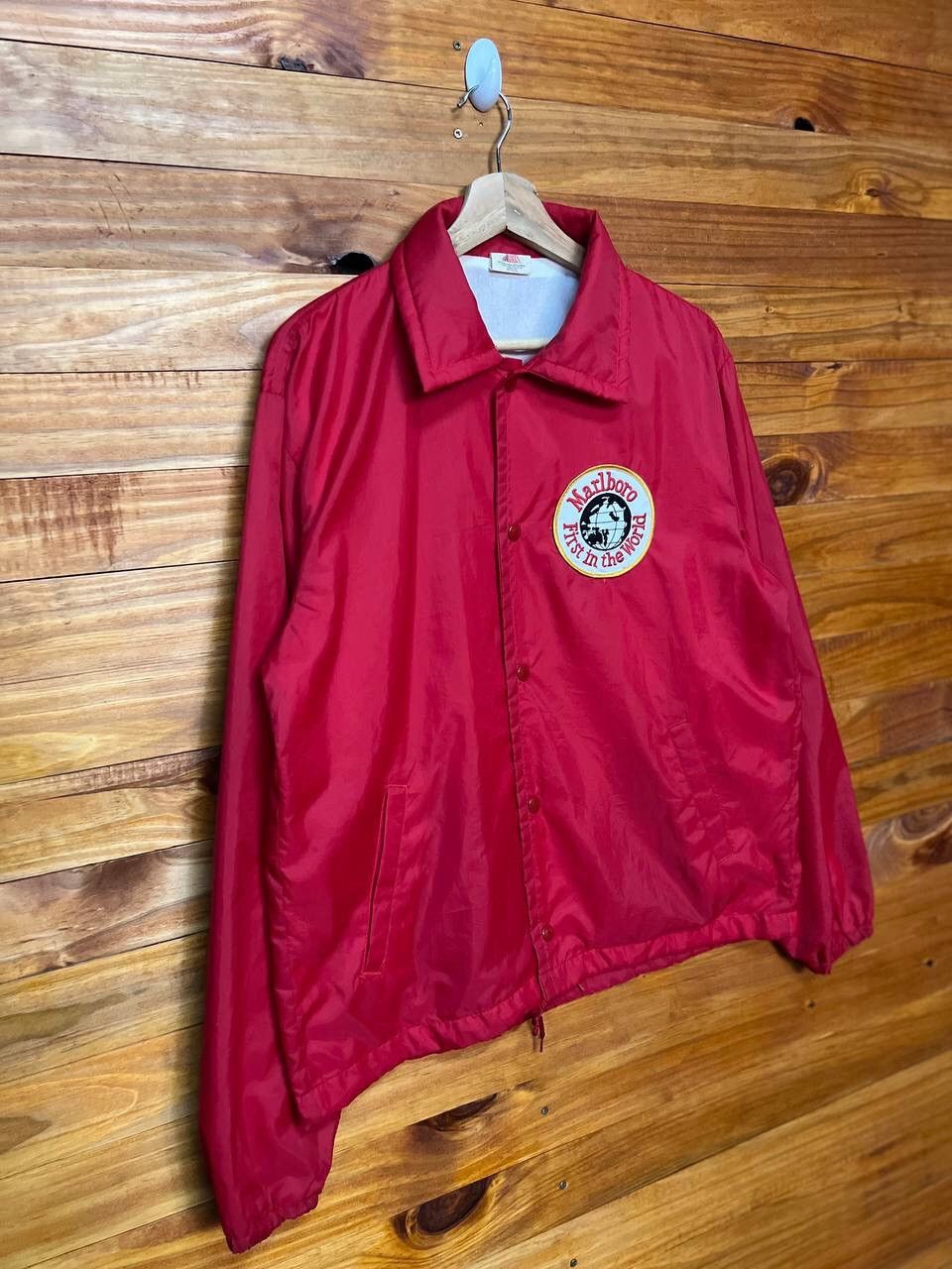 Marlboro VINTAGE MARLBORO NYLON COACH JACKET Size US M / EU 48-50 / 2 - 2 Thumbnail