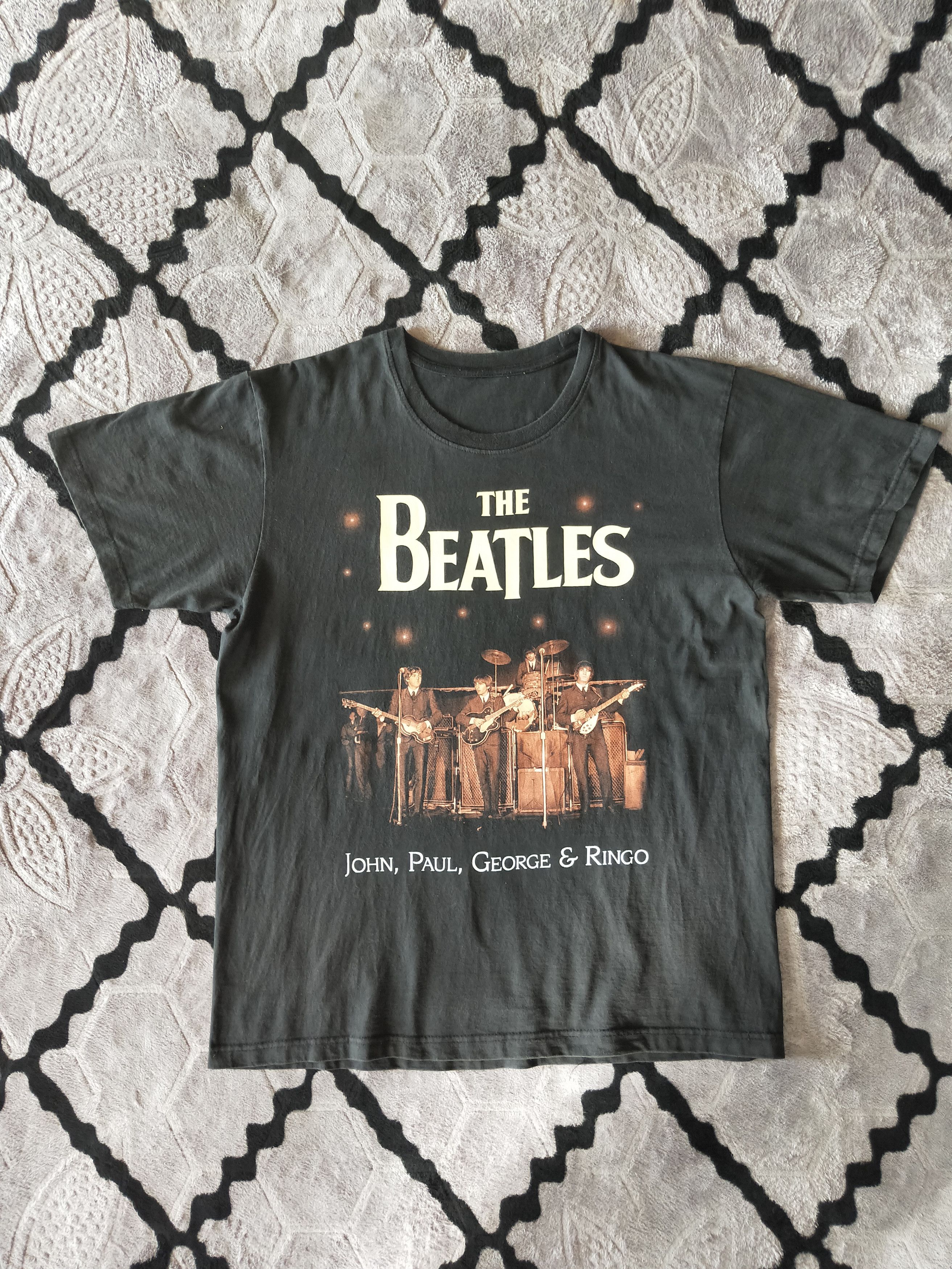 Band Tees × Vintage Vintage The Beatles Band Tees Size US L / EU 52-54 / 3 - 1 Thumbnail