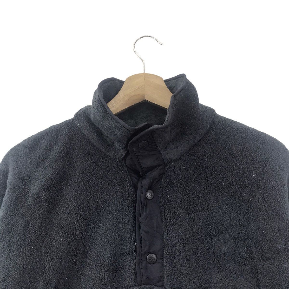 Jack Wolfskin JACK WOLFSKIN Retro Sherpa Black Fleece Sweatshirt Size US L / EU 52-54 / 3 - 2 Thumbnail