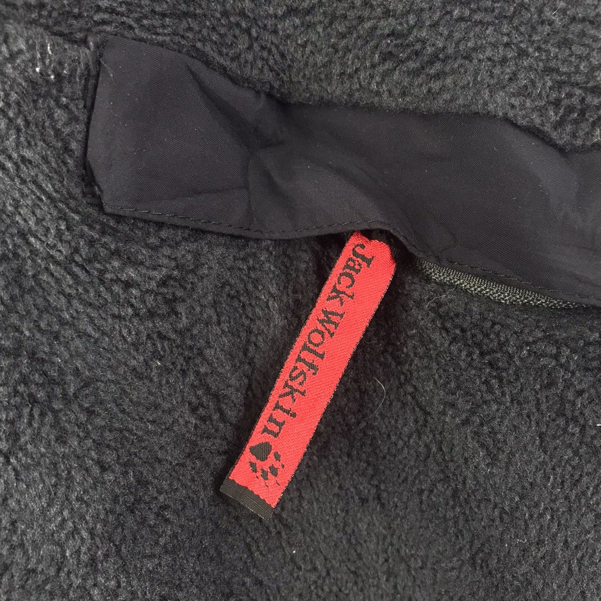 Jack Wolfskin JACK WOLFSKIN Retro Sherpa Black Fleece Sweatshirt Size US L / EU 52-54 / 3 - 5 Thumbnail