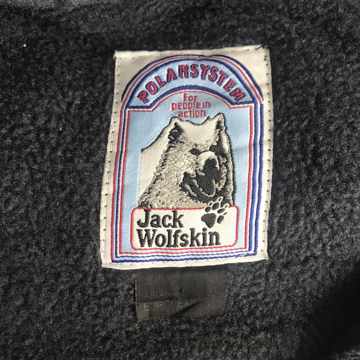 Jack Wolfskin JACK WOLFSKIN Retro Sherpa Black Fleece Sweatshirt Size US L / EU 52-54 / 3 - 6 Thumbnail