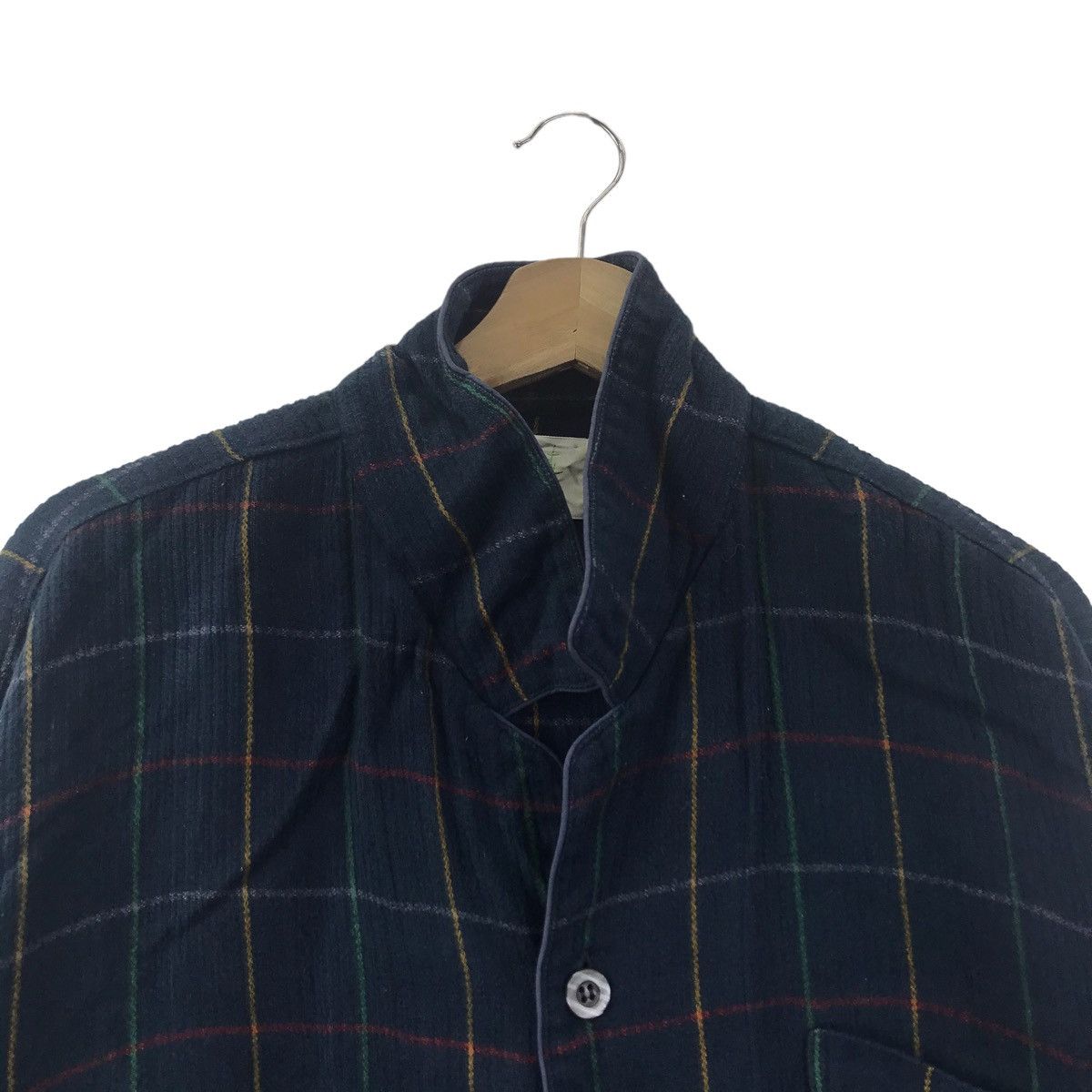 Pierre Balmain Vintage PIERRE BALMAIN PARIS Brand Designer Check Button Up Size US L / EU 52-54 / 3 - 2 Thumbnail