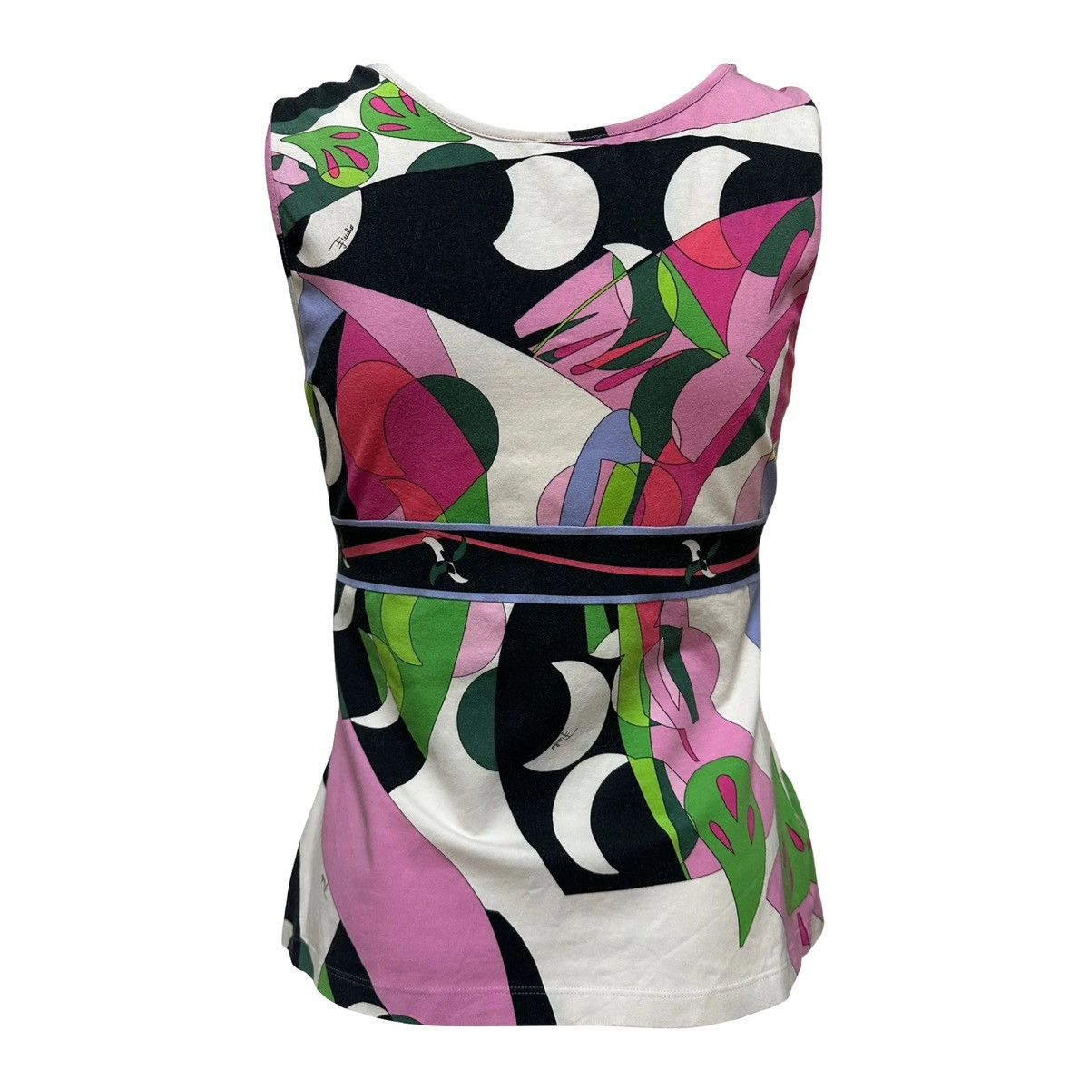 Emilio Pucci EMILIO PUCCI Spring Summer 2006 Tank Top Size XS / US 0-2 / IT 36-38 - 2 Thumbnail