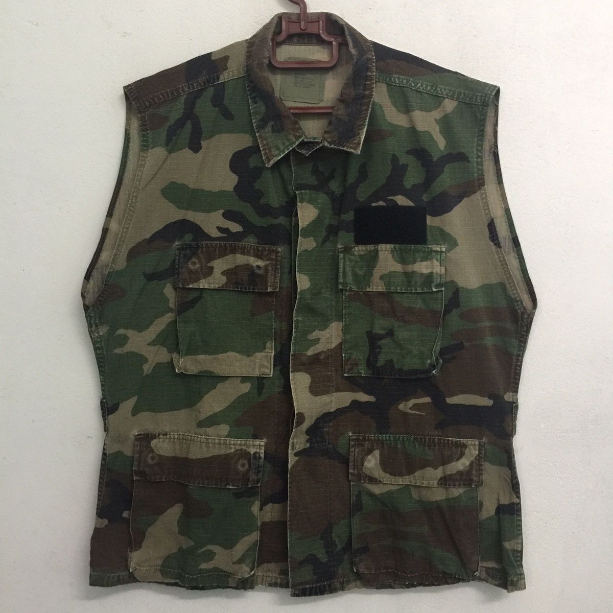 image of American Apparel x Military Vintage Military Design Vest, Men's (Size Medium)