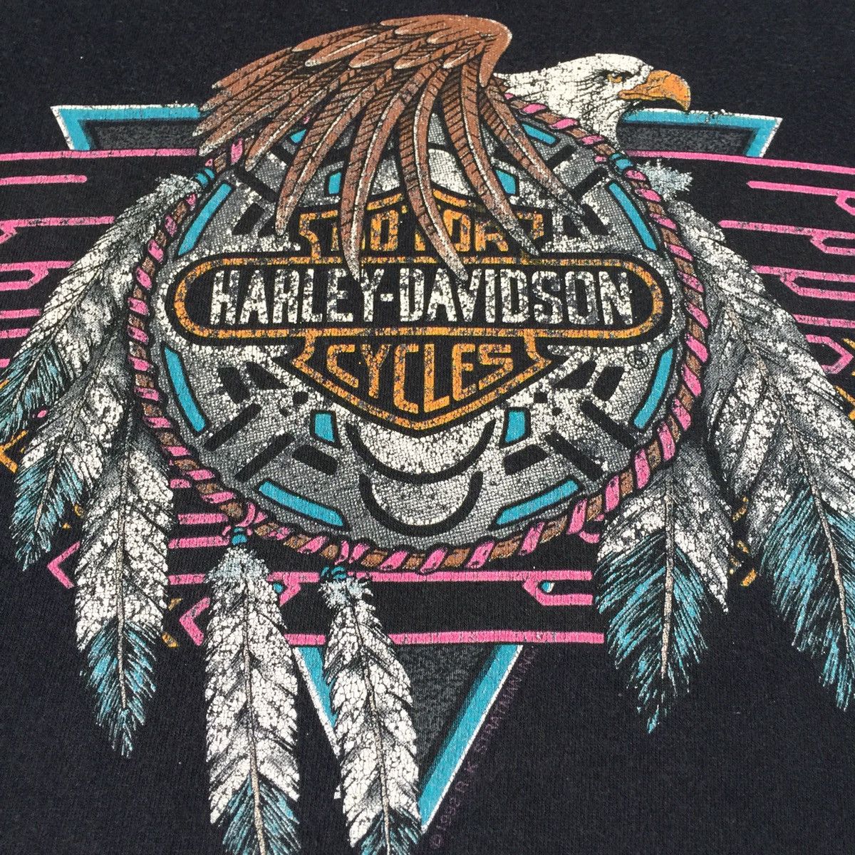 Harley Davidson © 1992 Harley Davidson tshirt Size US L / EU 52-54 / 3 - 12 Thumbnail