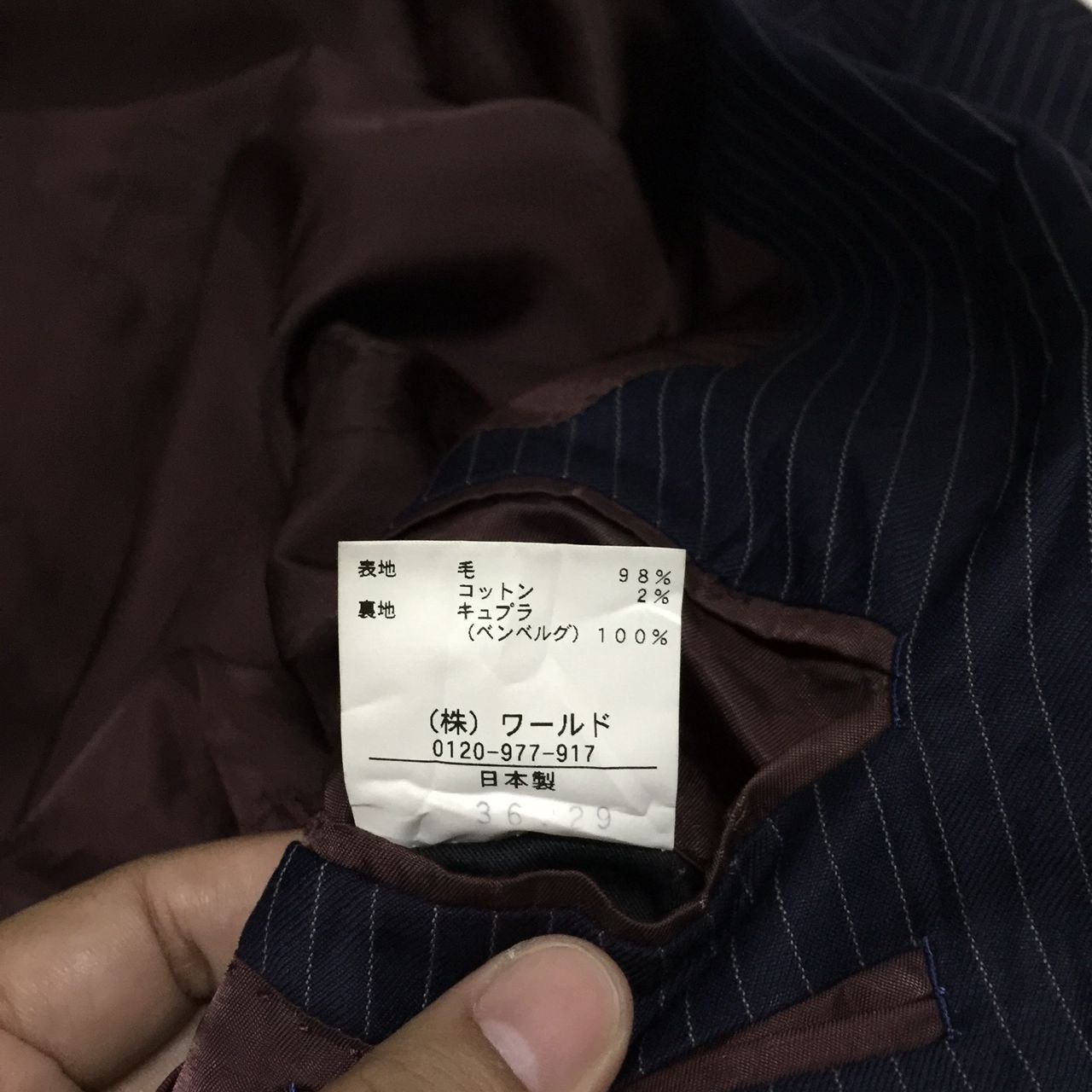 Japanese Brand Takeo Kikuchi Cloth Dormeuil Blazer Jacket made in Japan Size US M / EU 48-50 / 2 - 9 Thumbnail