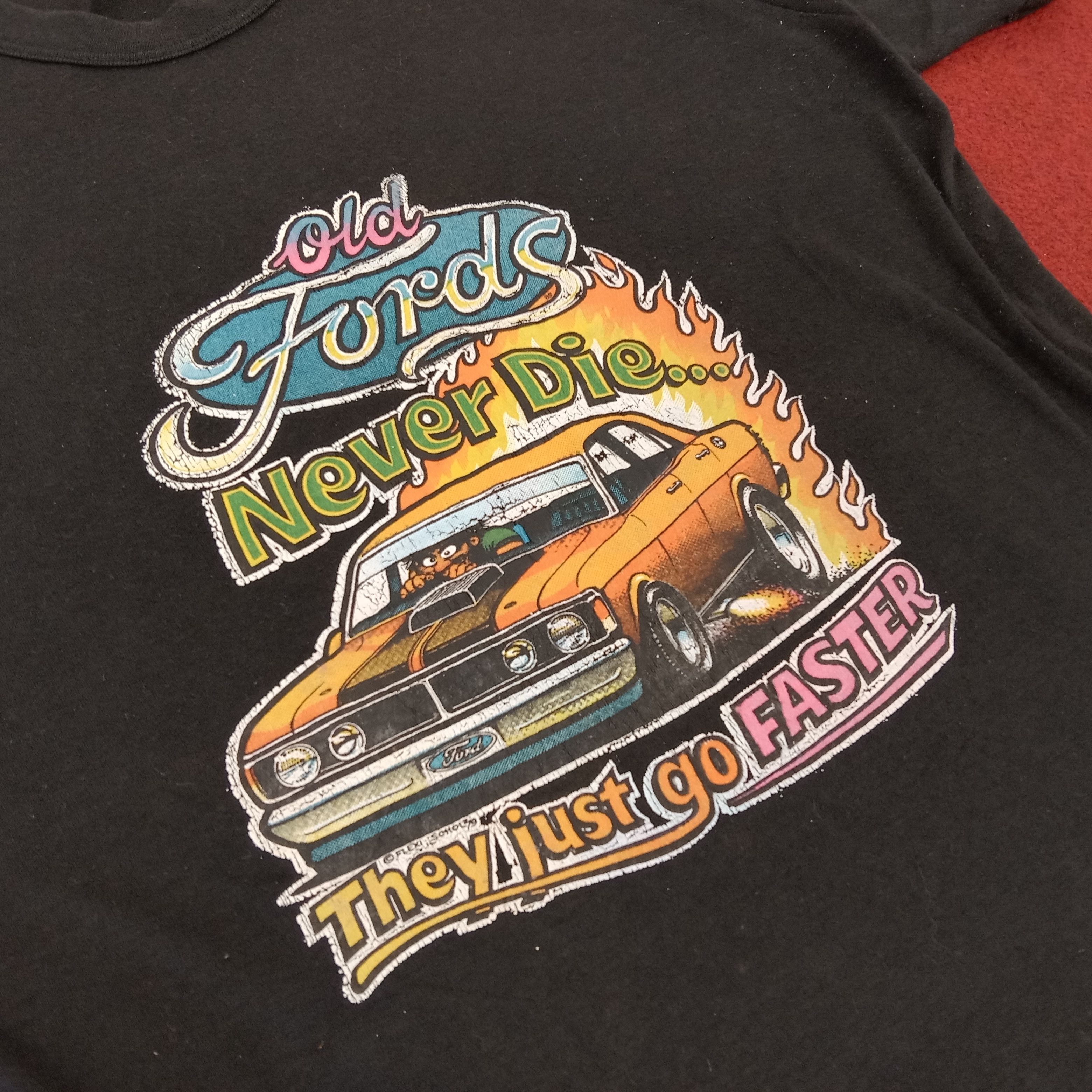 Ford × Vintage Ford Cars Motorsports Design Vintage Tshirt Size US M / EU 48-50 / 2 - 2 Thumbnail