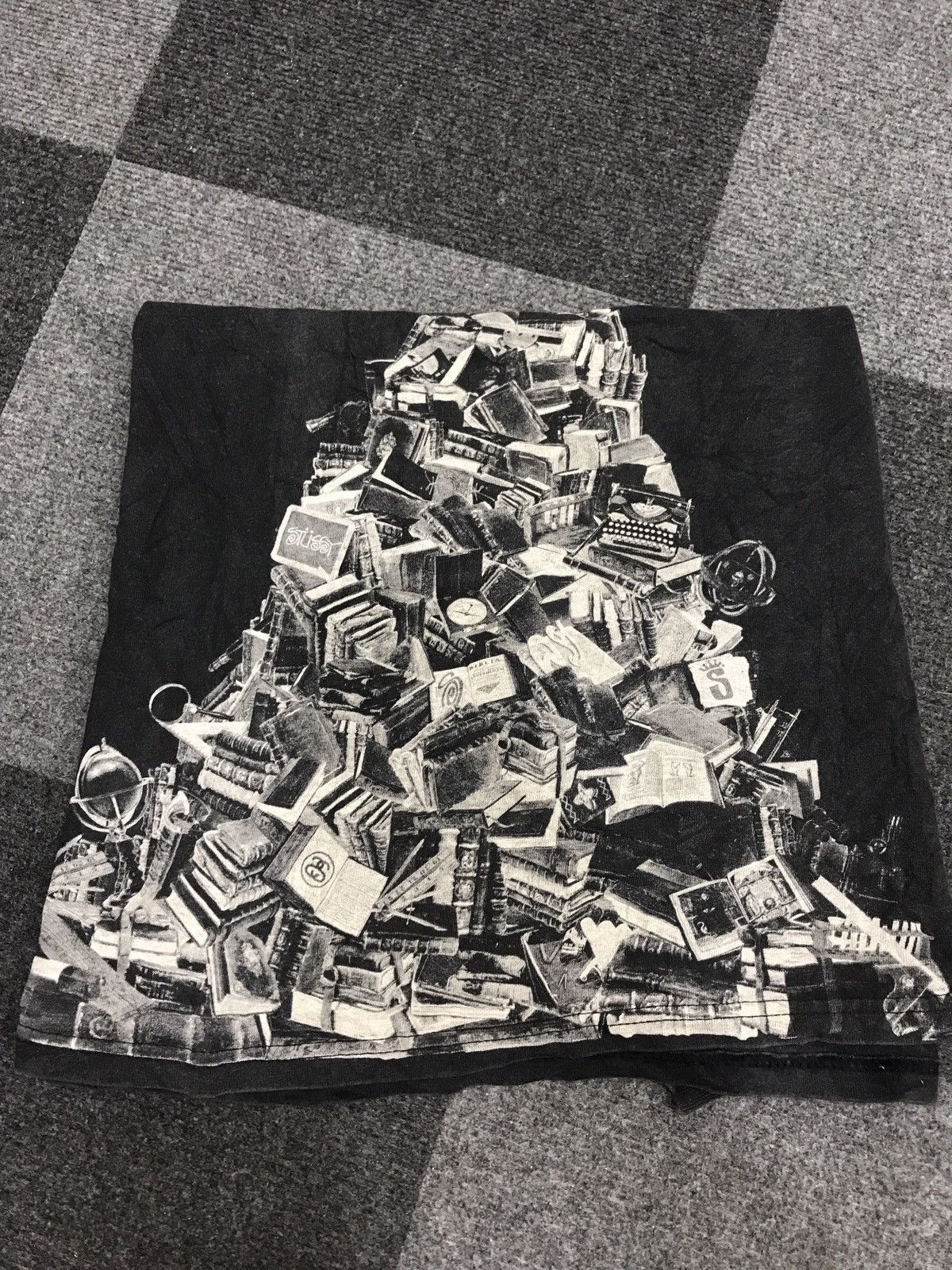 Stussy Very Rare Archival Iconic Stussy "Knowledge Is King" Shirt Size US L / EU 52-54 / 3 - 13 Thumbnail