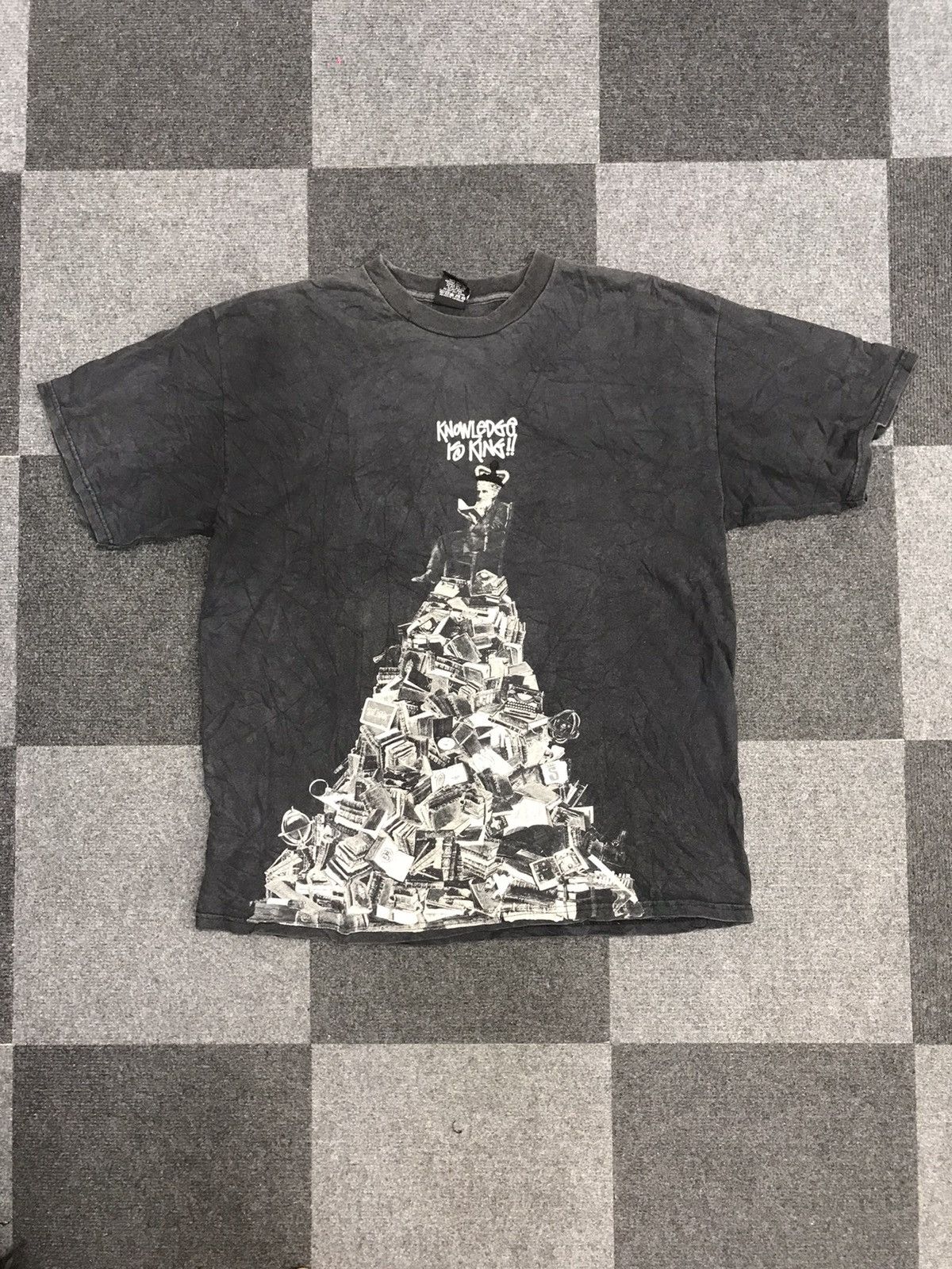 Stussy Very Rare Archival Iconic Stussy "Knowledge Is King" Shirt Size US L / EU 52-54 / 3 - 2 Thumbnail