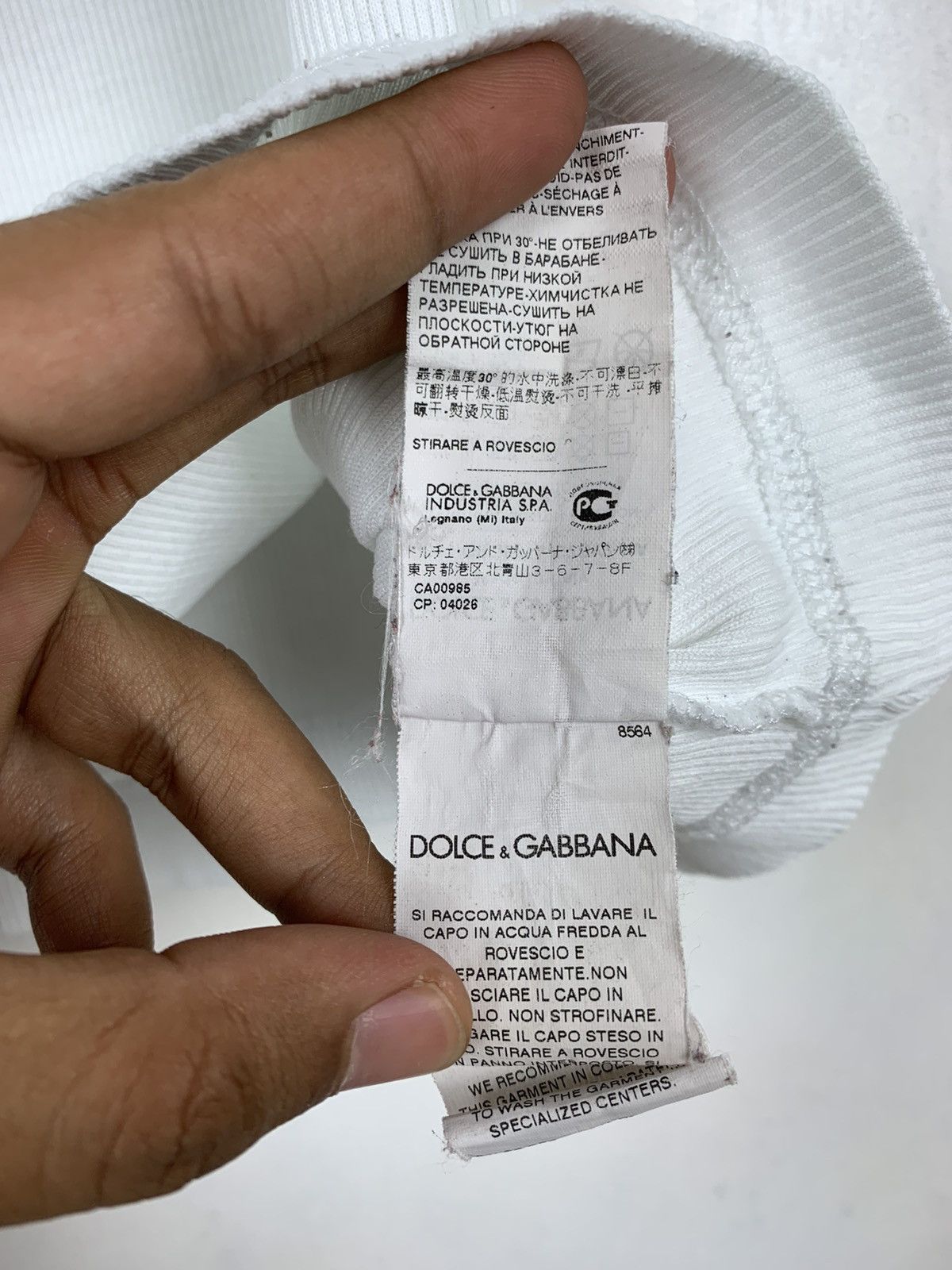 Dolce & Gabbana Dolce Gabbana Tank Top White Size 46 Size L / US 10 / IT 46 - 6 Thumbnail