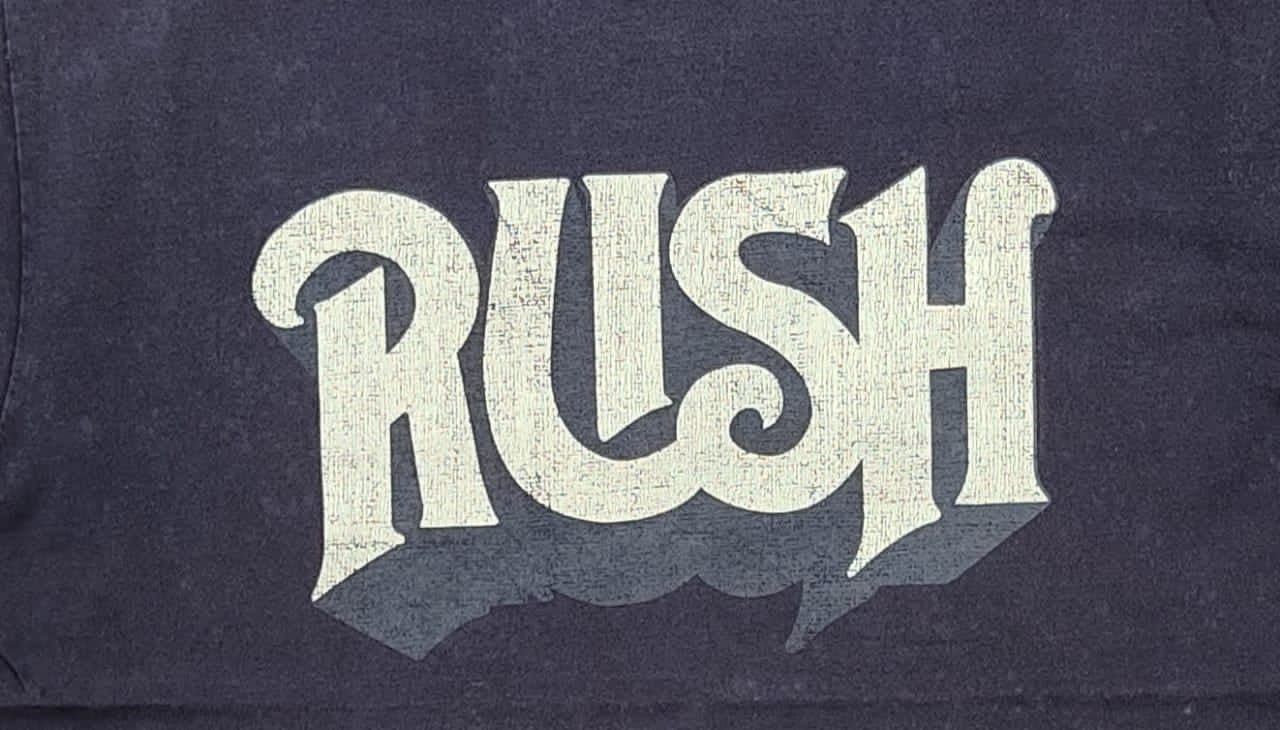 Band Tees × Fruit Of The Loom × Vintage vintage tee band B12 RUSH Size US L / EU 52-54 / 3 - 2 Thumbnail