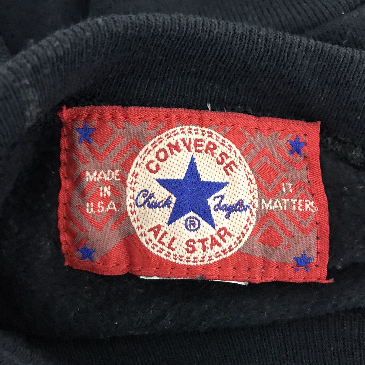 Converse Vintage CONVERSE ALL STAR Chuck Taylor Skate BlackSweatshirt Size US M / EU 48-50 / 2 - 4 Thumbnail