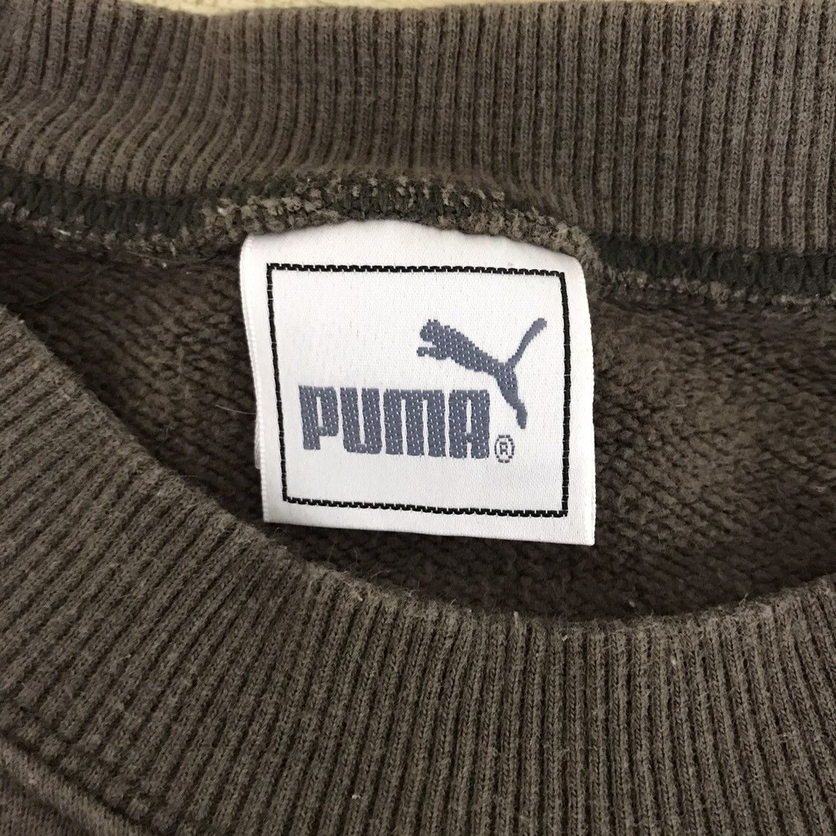 Puma PUMA SPORT Embroidered Logo Sportswear Black Sweatshirt Size US L / EU 52-54 / 3 - 4 Thumbnail