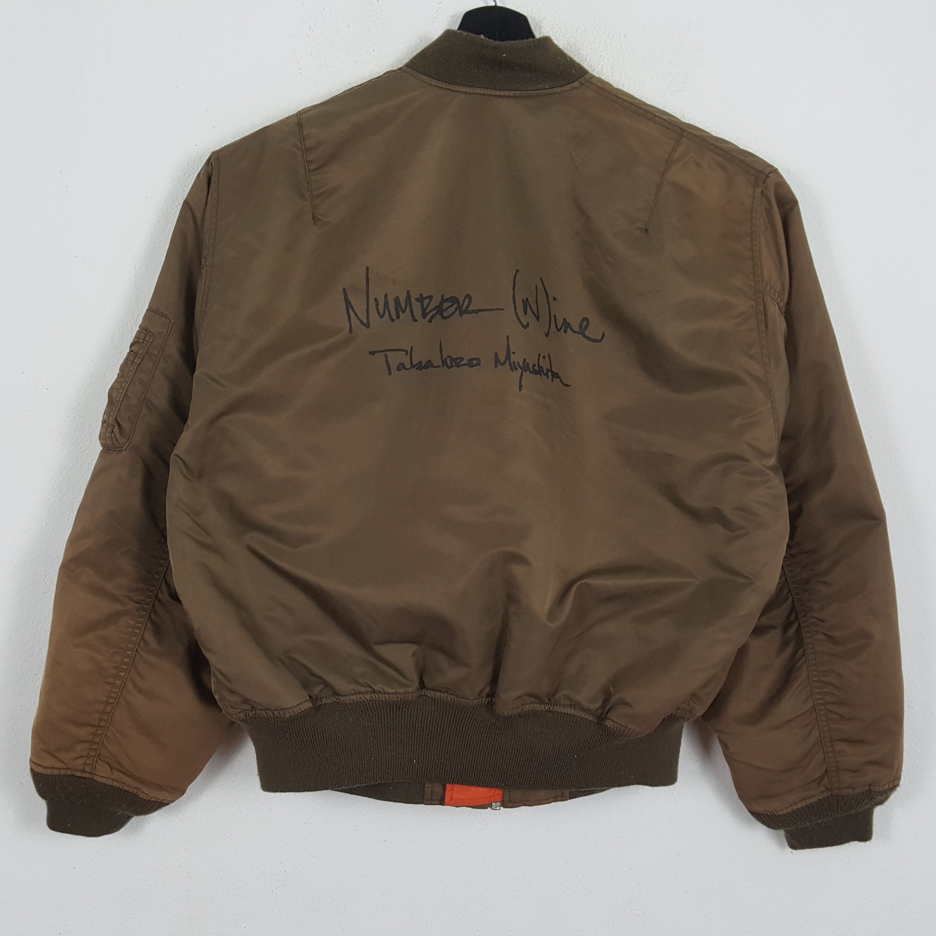 Uniqlo X NUMBER NINE Custom Art Style Streetwear Jacket dp1